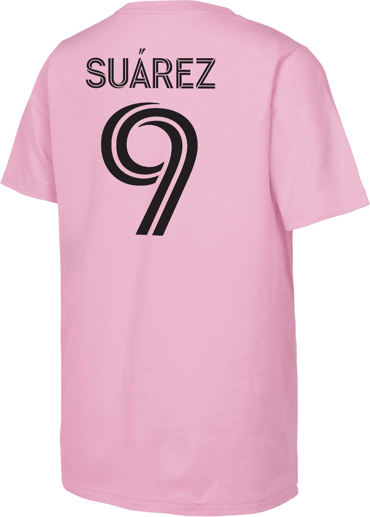 MLS Youth Inter Miami CF Luis Suárez #9 Pink T-Shirt product image