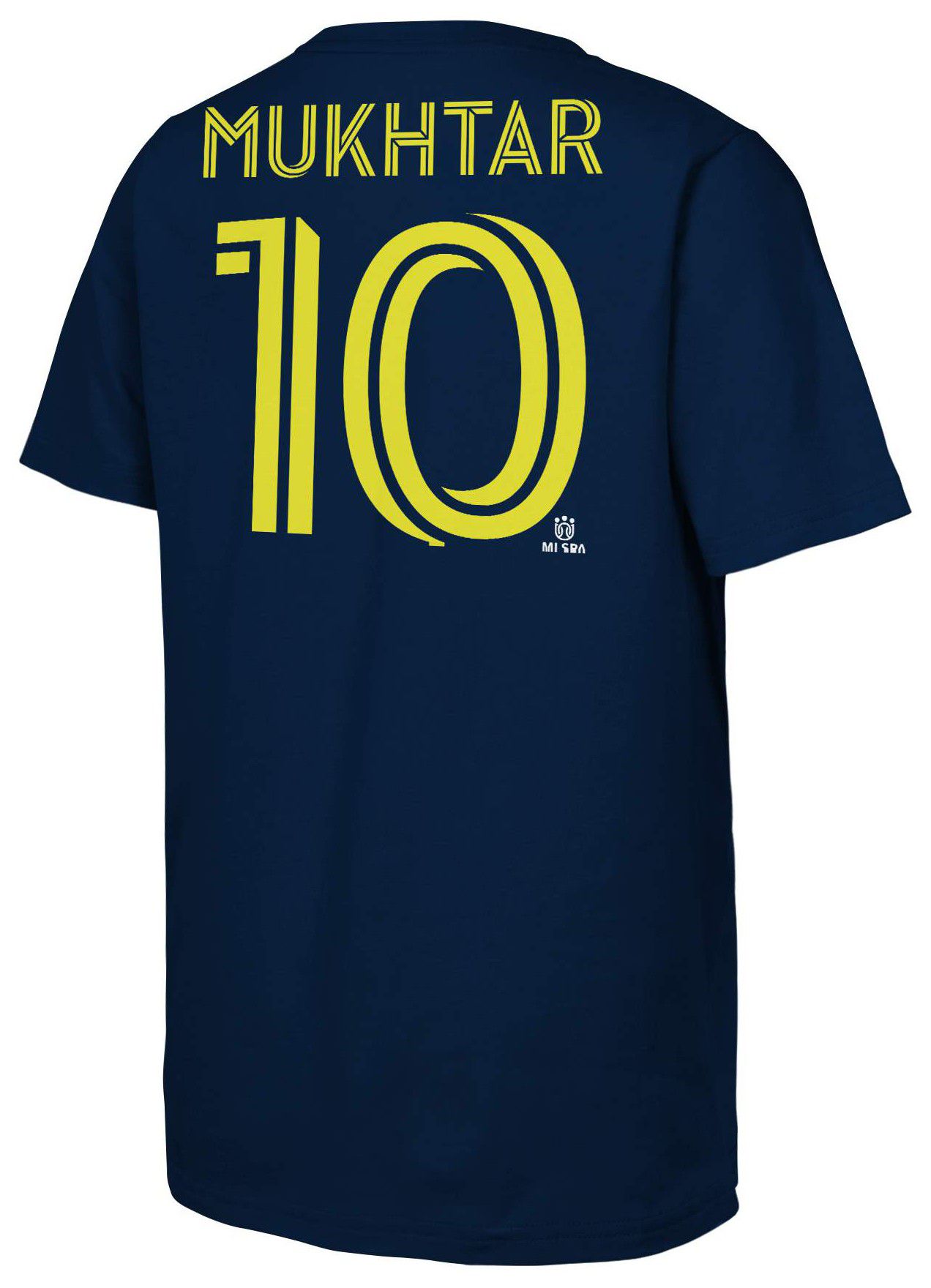 MLS Youth Nashville SC Hany Mukhtar #10 Navy T-Shirt product image