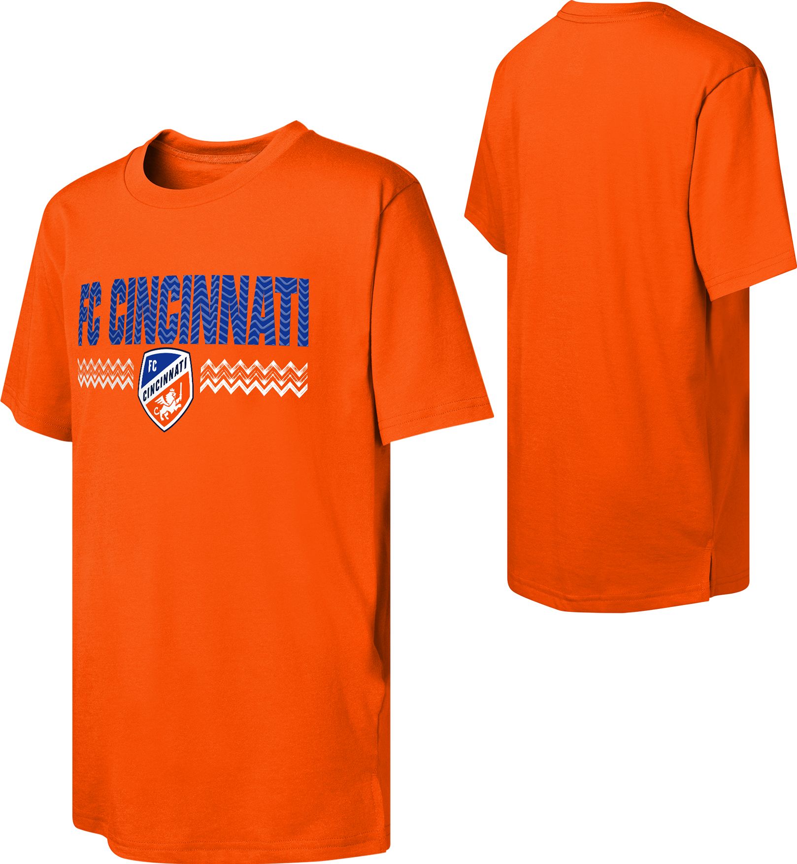 MLS Youth FC Cincinnati Wordmark Orange T-Shirt product image