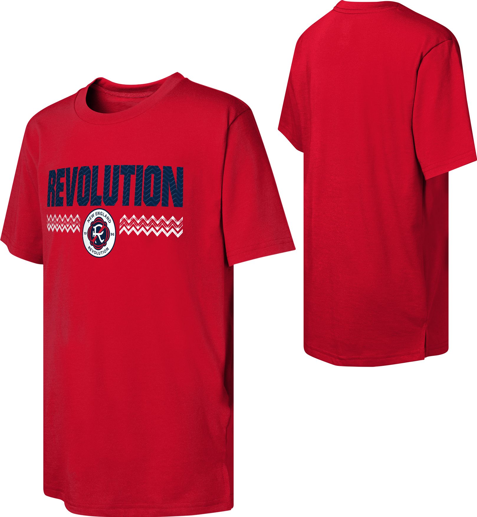 MLS Youth New England Revolution Wordmark Red T-Shirt product image
