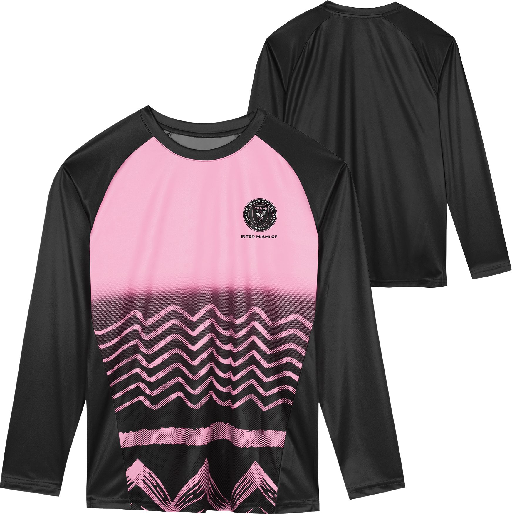 MLS Youth Inter Miami CF Pioneer Black Long Sleeve Shirt product image