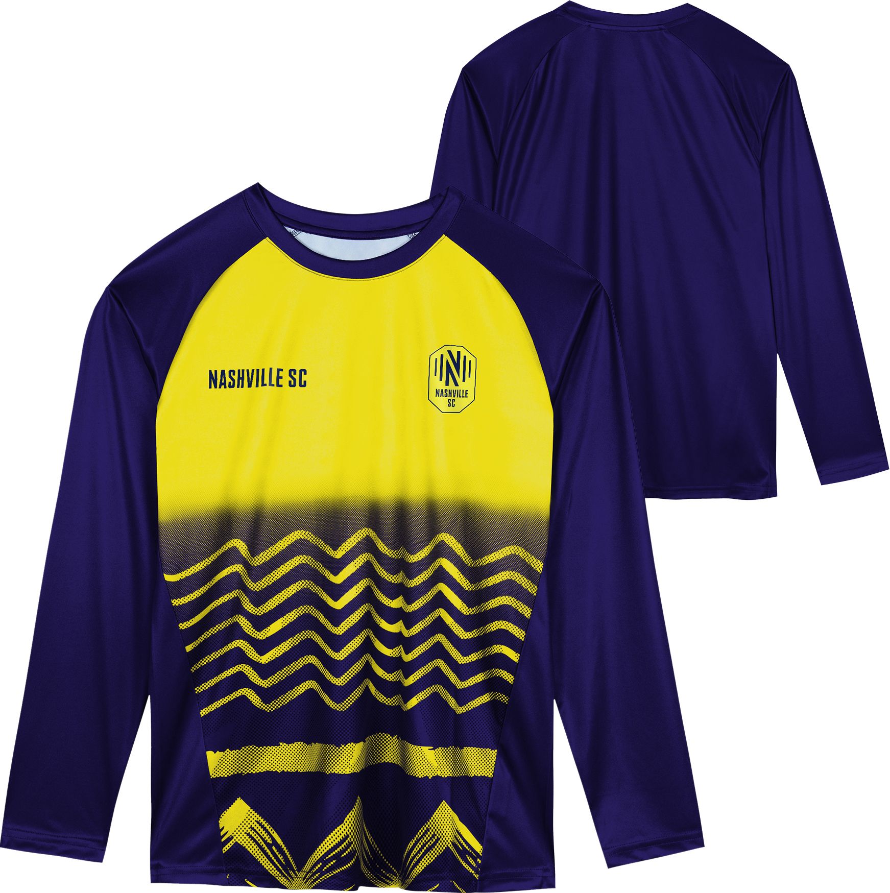 MLS Youth Nashville SC Pioneer Navy Long Sleeve Shirt product image