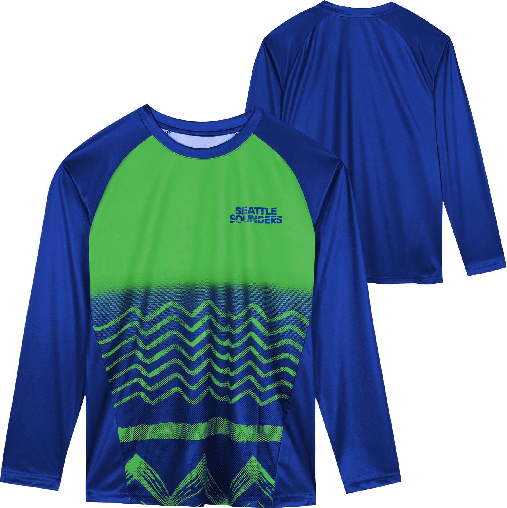 MLS Youth Seattle Sounders Pioneer Black Long Sleeve Shirt product image