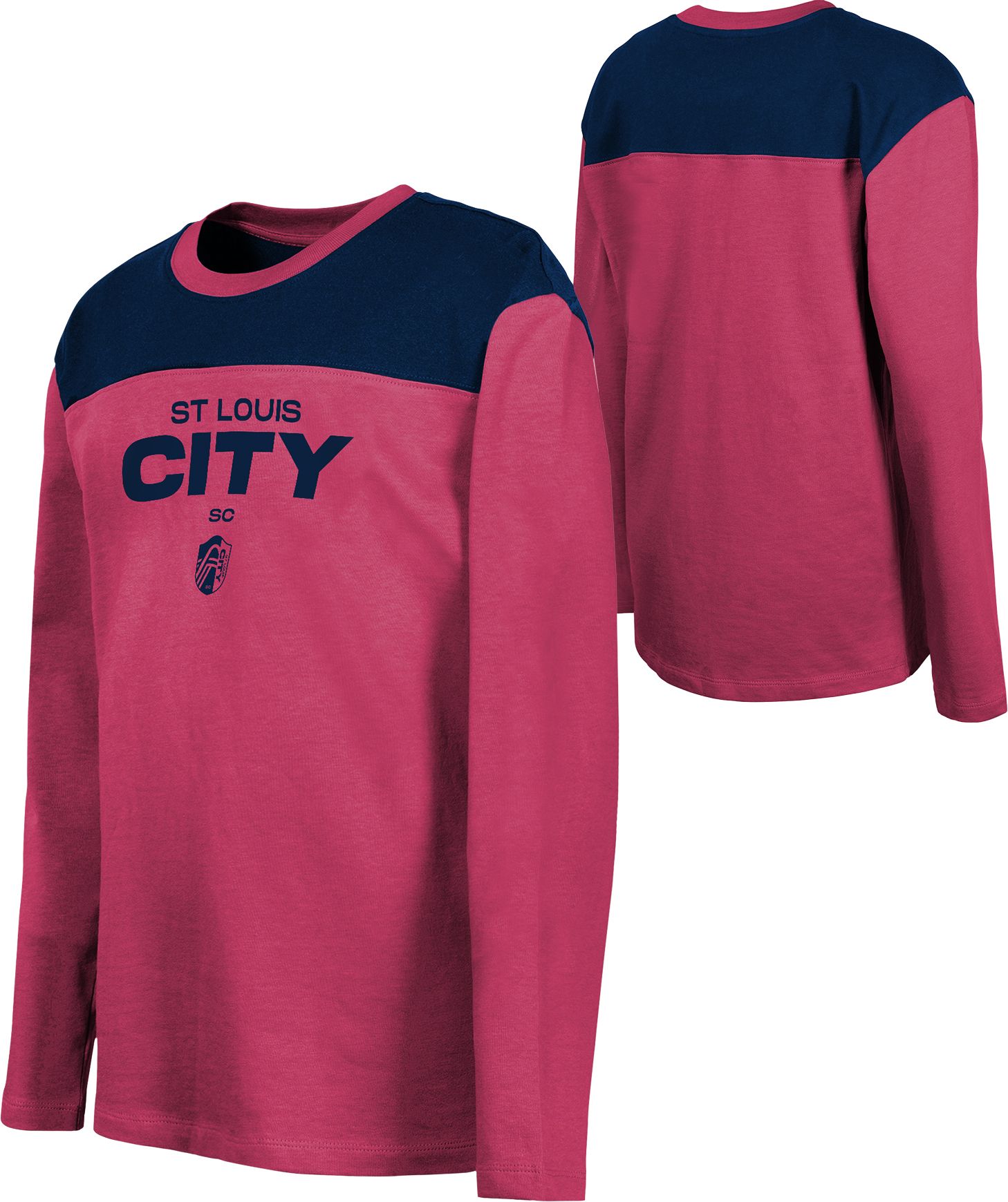 MLS Youth St. Louis City SC Unbeaten Run Red Long Sleeve Shirt product image
