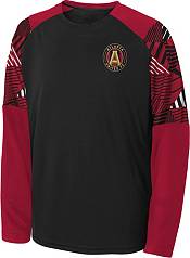 MLS Youth Atlanta United Gridiron Black Long Sleeve Shirt product image