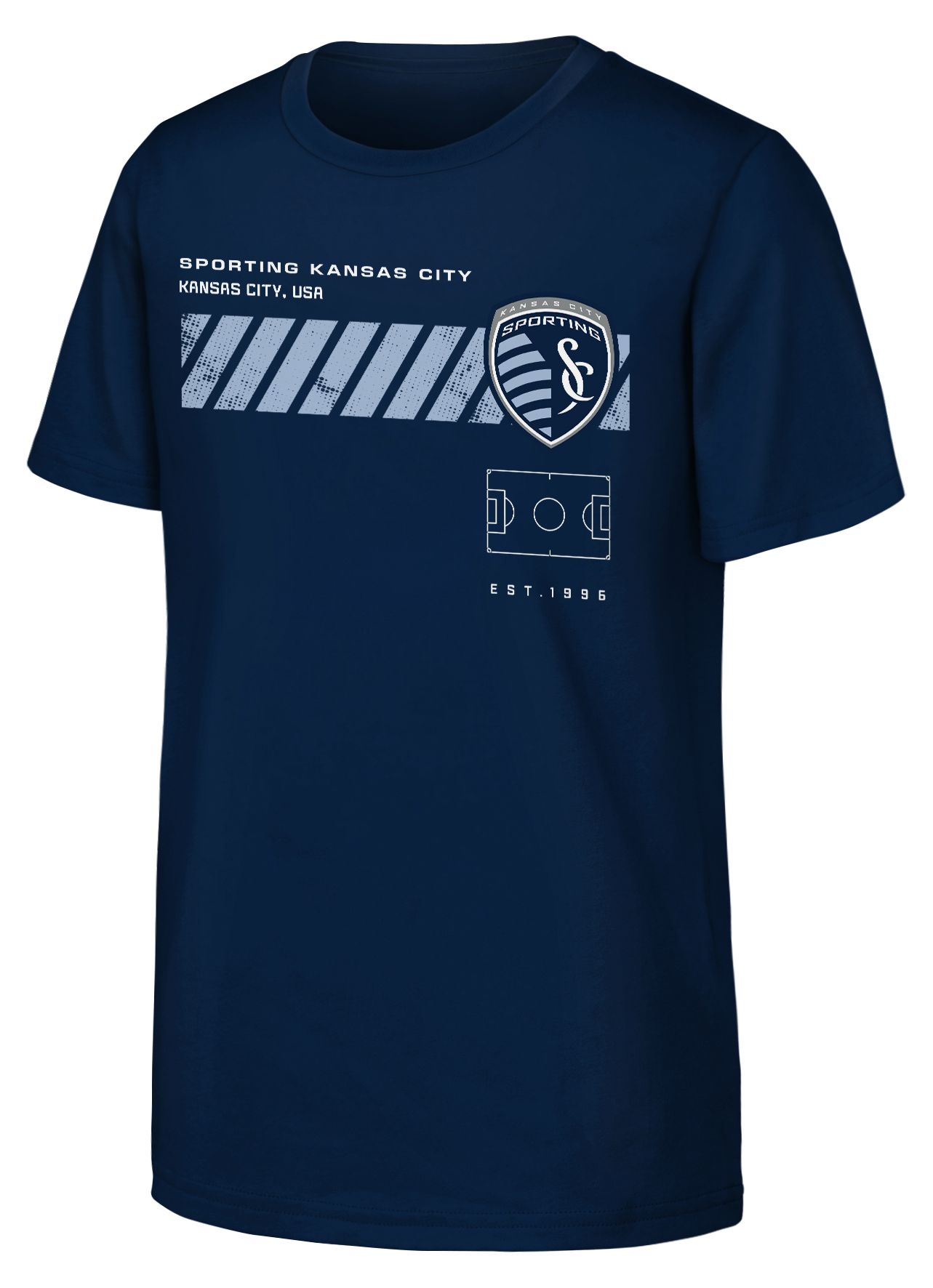 MLS Youth Sporting Kansas City Navy Defender T-Shirt product image