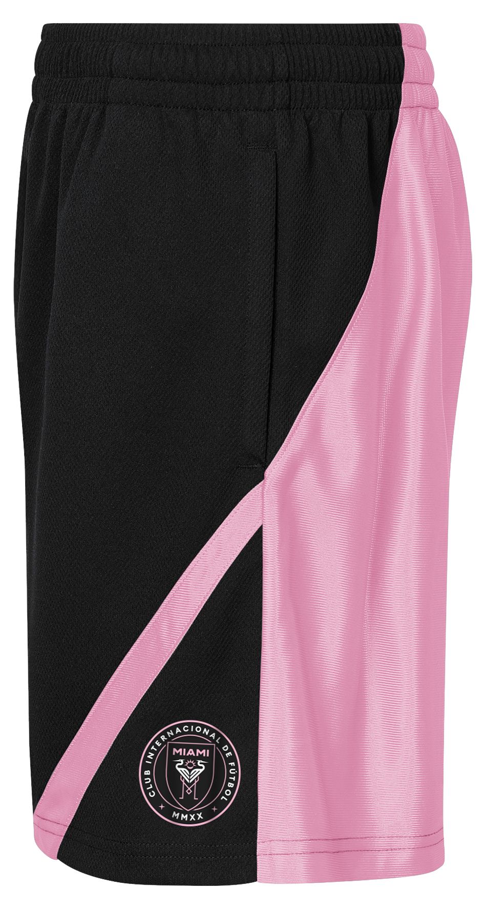 MLS Youth Inter Miami CF Black 2026 Sieze The Win Shorts product image