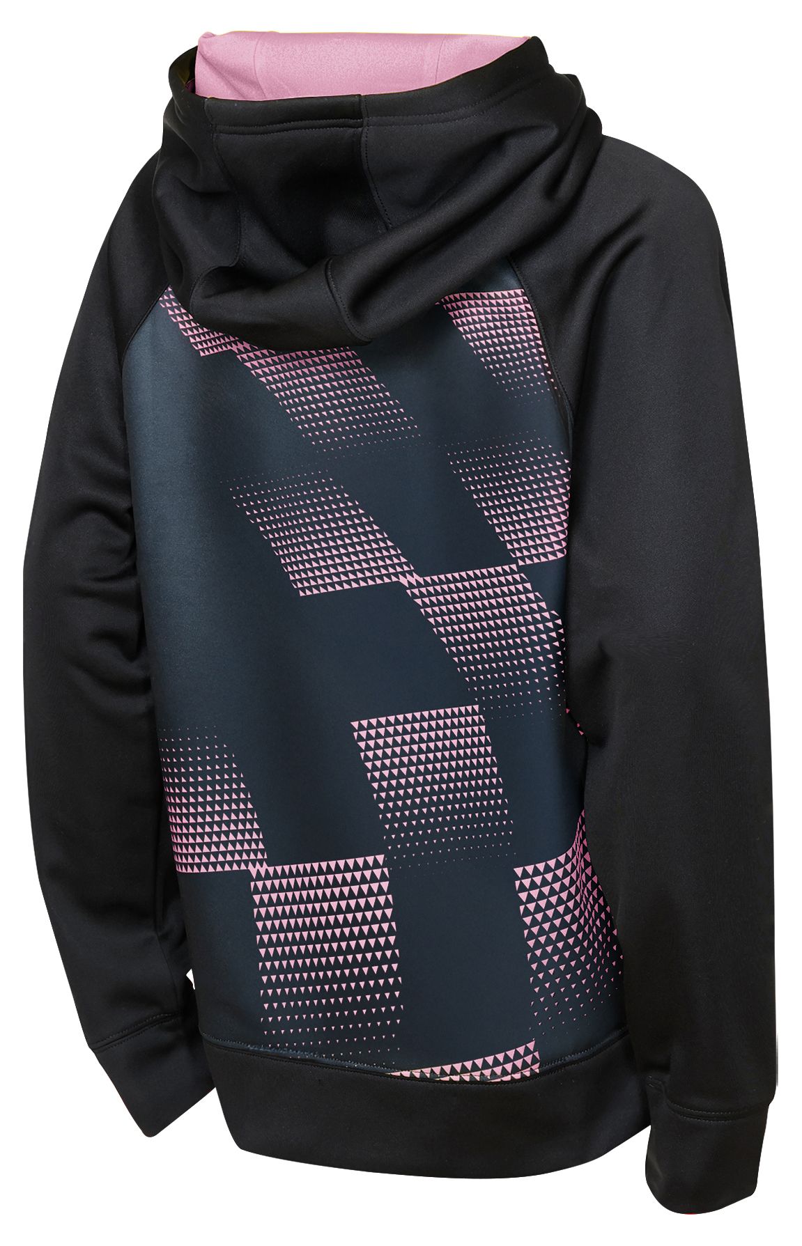 MLS Youth Inter Miami CF Black Fierce Striker Fleece Pullover Hoodie product image