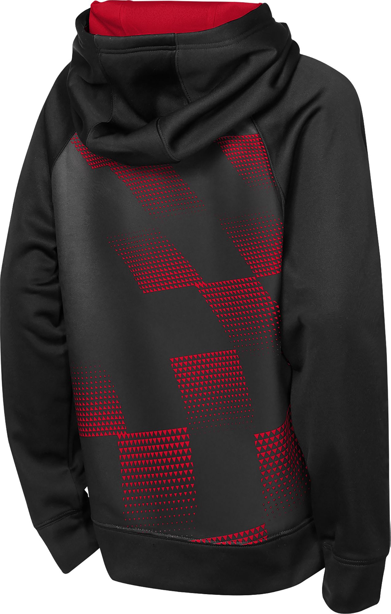 MLS Youth New York Red Bulls Black Fierce Striker Fleece Pullover Hoodie product image