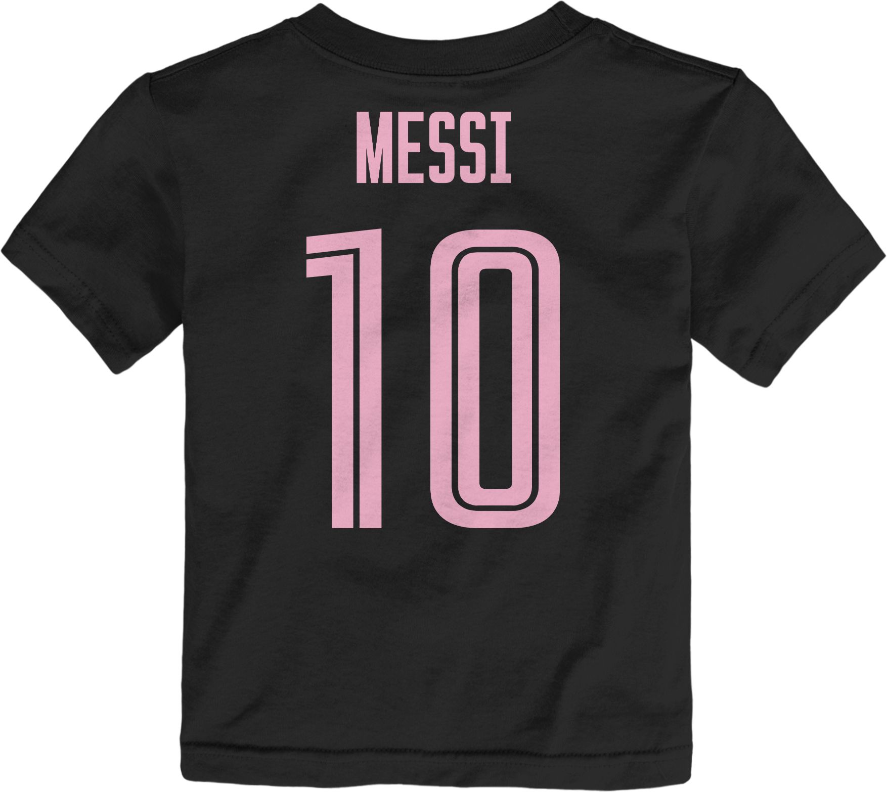 Outerstuff Toddler Inter Miami CF Lionel Messi #10 Black T-Shirt product image