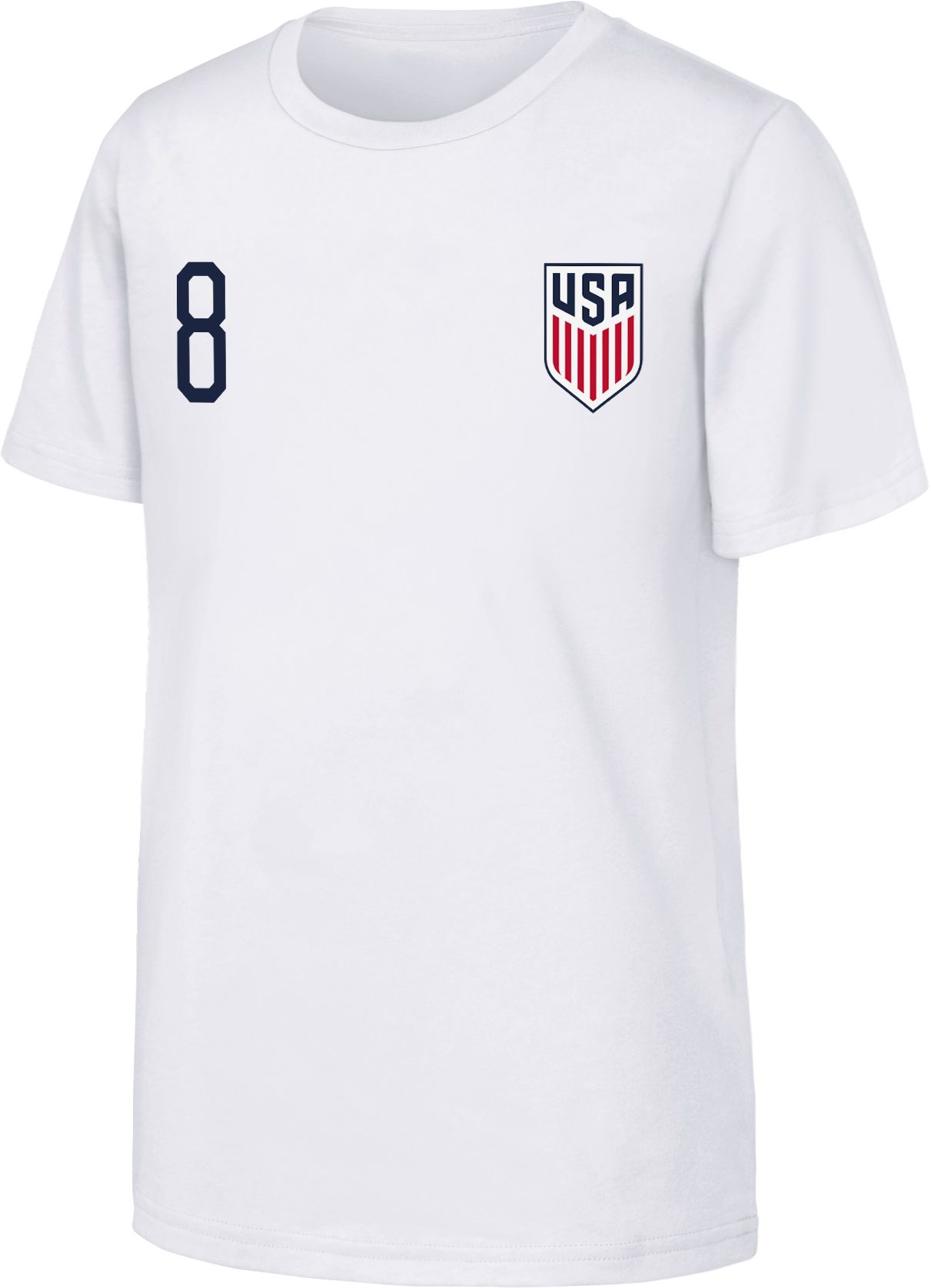 Outerstuff Youth USMNT Weston McKennie #8 White T-Shirt product image