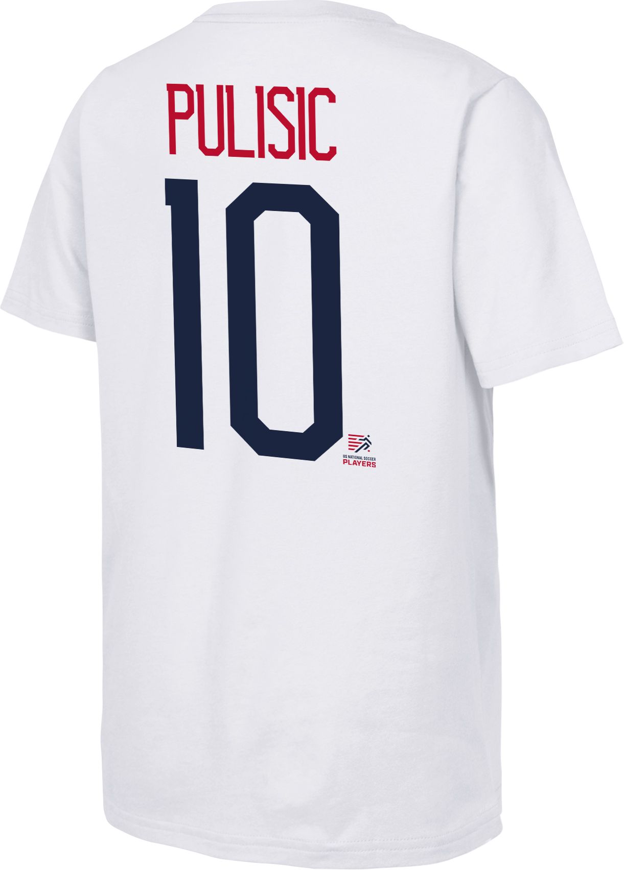 Outerstuff Adult USMNT Christian Pulisic #10 White T-Shirt product image