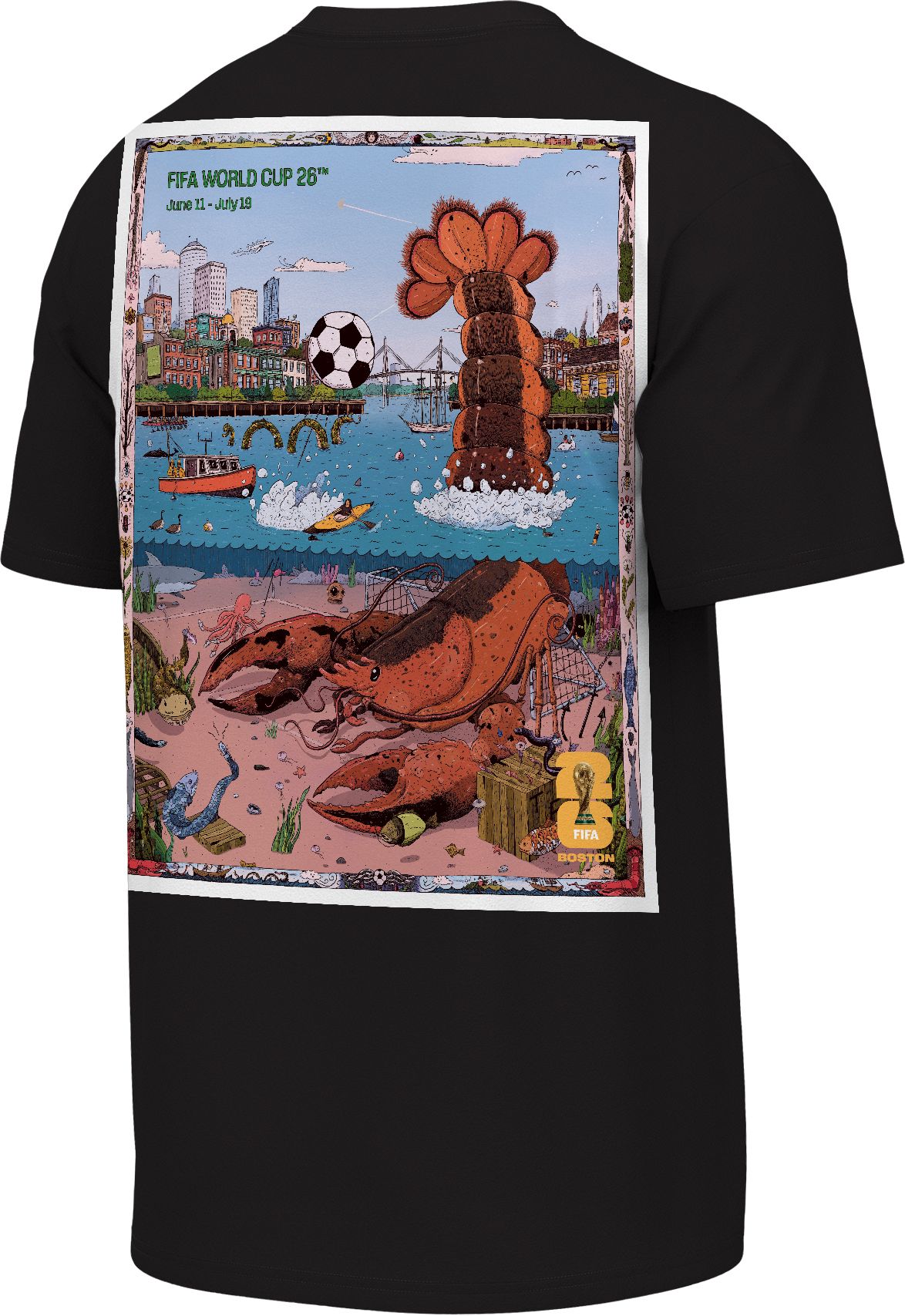Outerstuff Youth 2026 World Cup Boston Poster T-Shirt product image