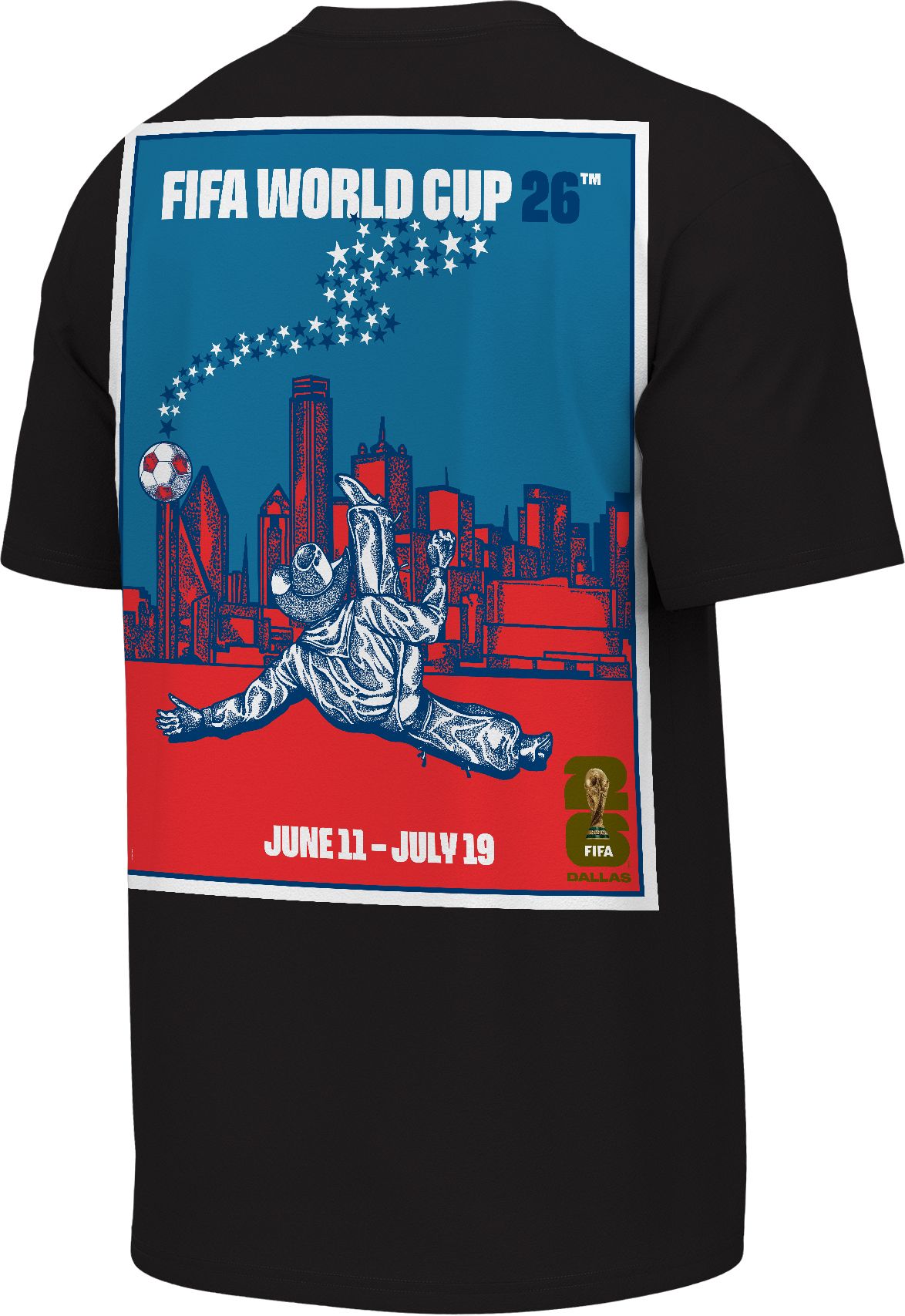 Outerstuff Youth 2026 World Cup Dallas Poster T-Shirt product image
