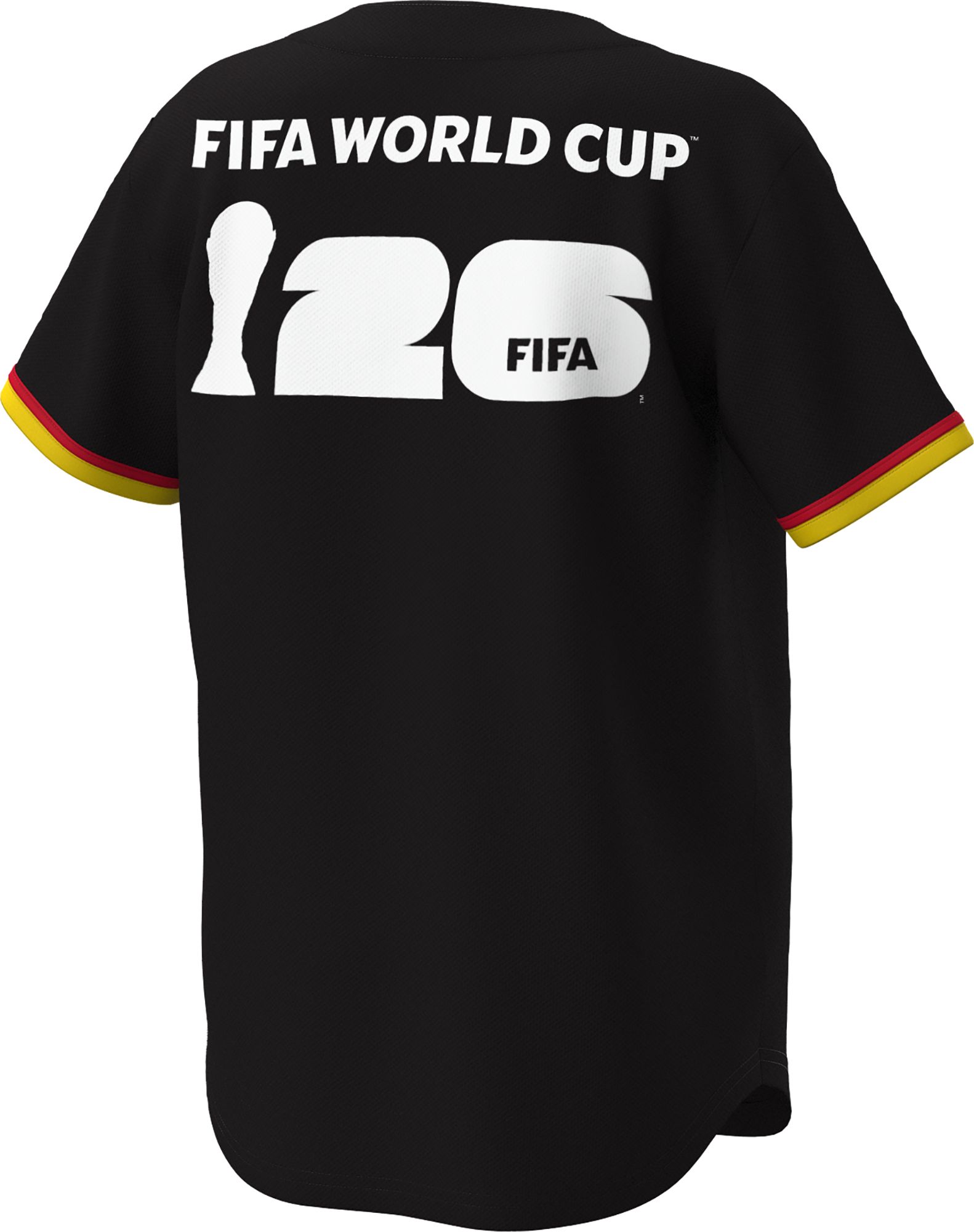 Outerstuff Adult Germany Black Multi Graphic Button-Up Baseball Jersey product image