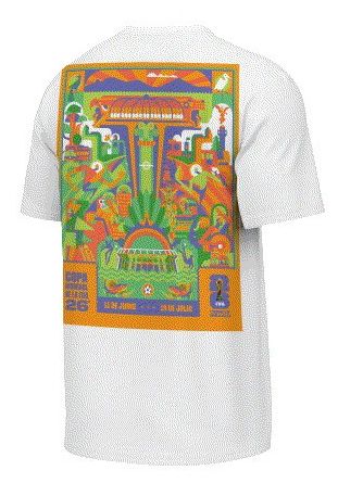 Outerstuff Adult 2026 World Cup Mexico White Poster T-Shirt product image