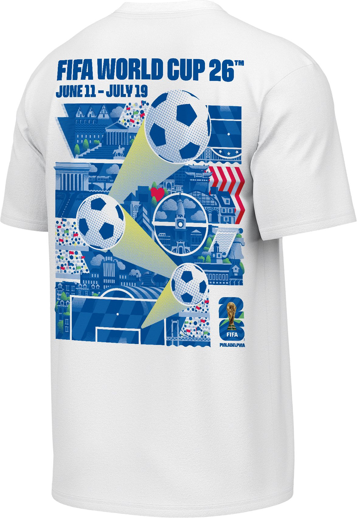 Outerstuff Adult 2026 World Cup Philadelphia Poster T-Shirt product image