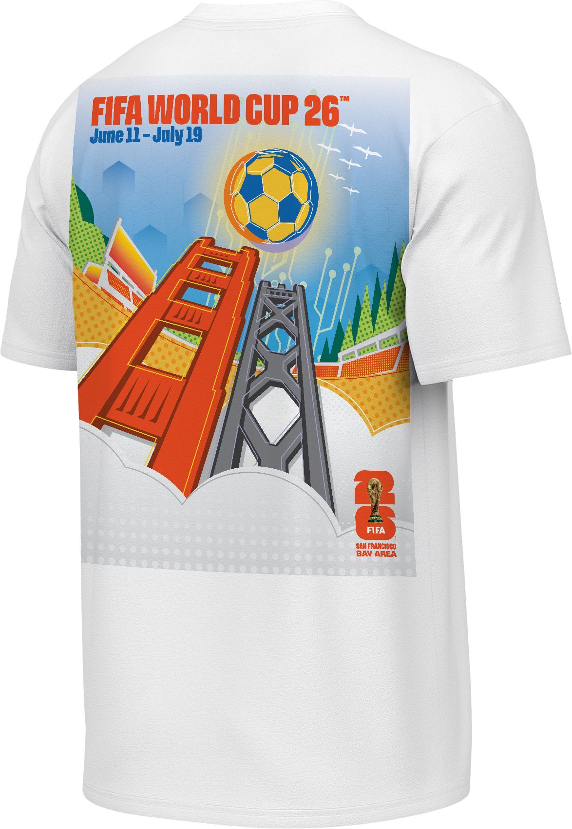 Outerstuff Adult 2026 World Cup San Francisco Poster T-Shirt product image