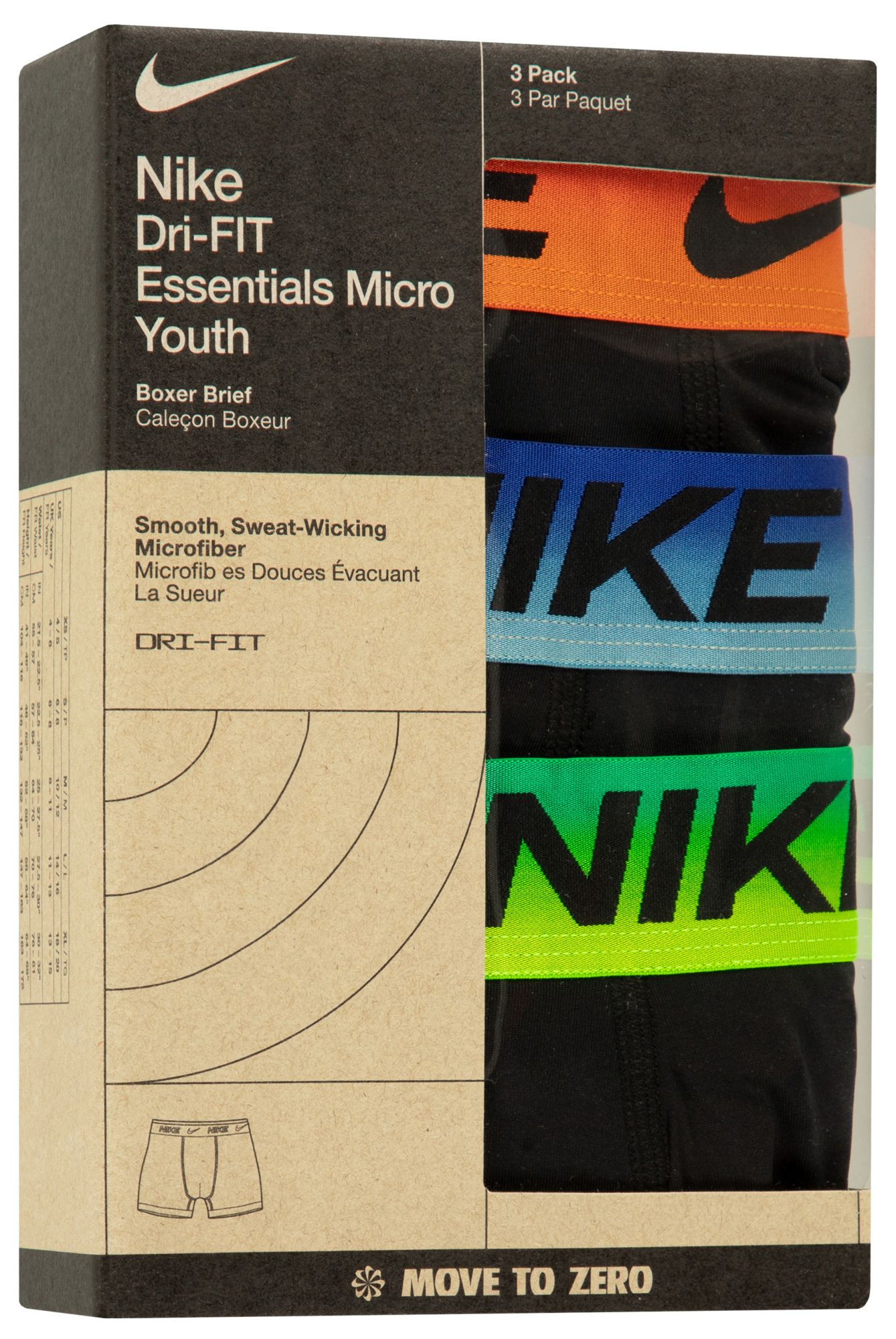 Nike Boys' Ombre Boxer Briefs - 3 Pack product image
