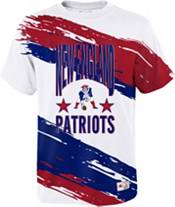 Mitchell & Ness Youth New England Patriots Paint Brush White T-Shirt product image