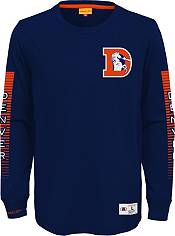 Mitchell & Ness Youth Denver Broncos Logo Graphic Blue Long Sleeve T-Shirt product image