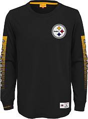 Mitchell & Ness Youth Pittsburgh Steelers Logo Graphic Black Long Sleeve T-Shirt product image
