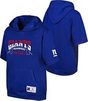 Mitchell & Ness Youth New York Giants Wordmark Royal Pullover Hoodie product image