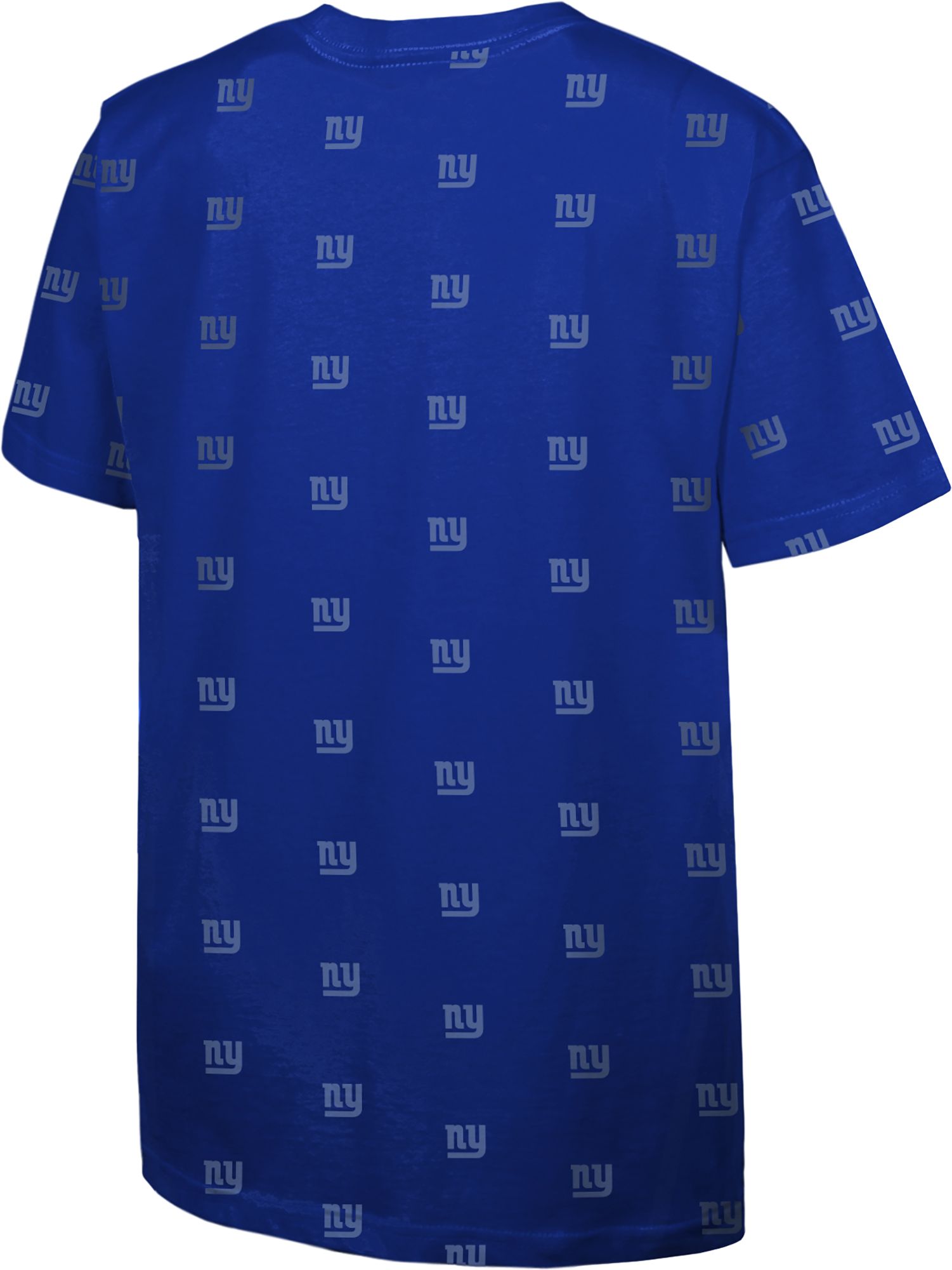 Mitchell & Ness Youth New York Giants All-Over Print Blue T-Shirt