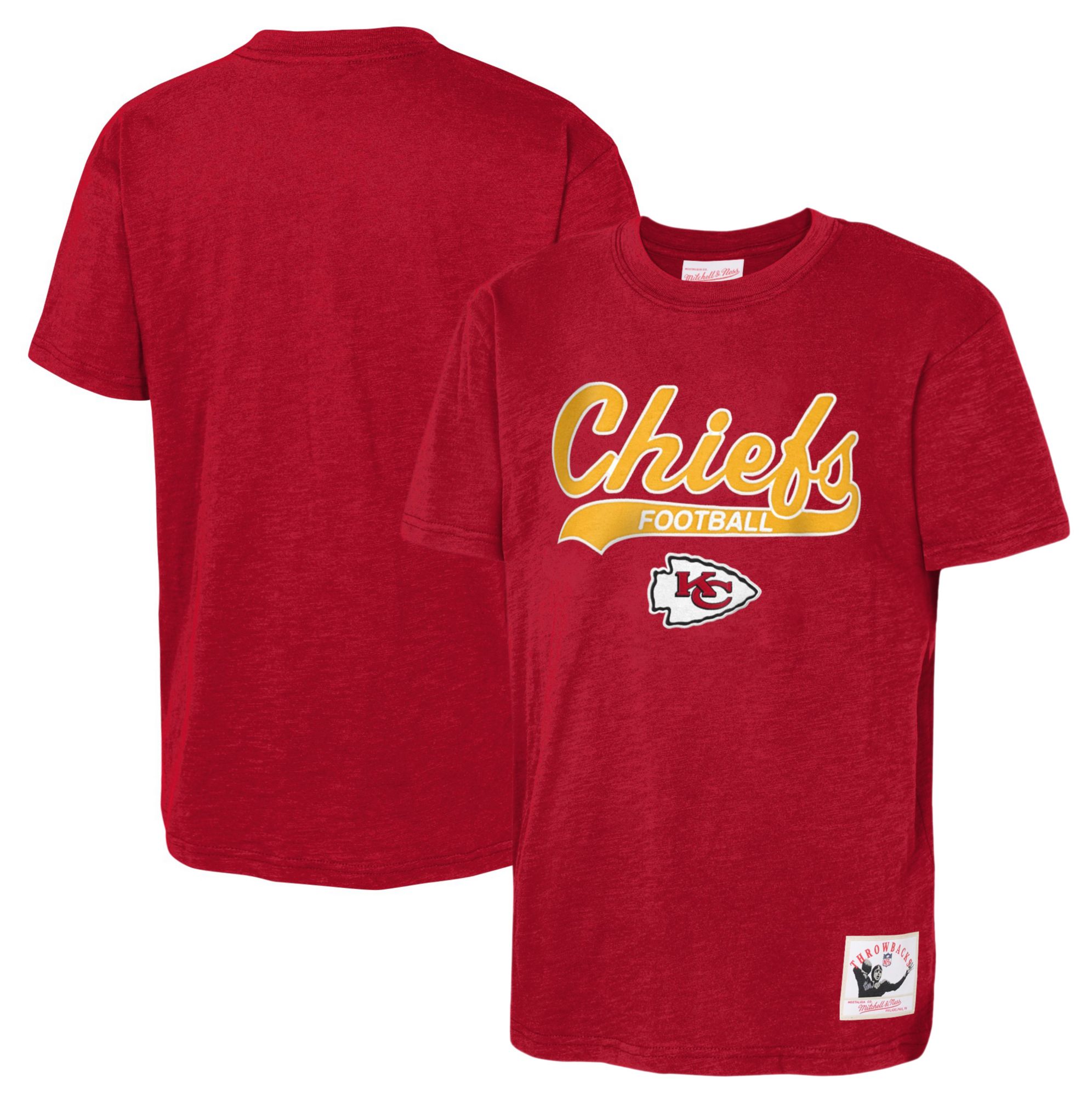 Mitchell & Ness Youth Kansas City Chiefs Legend Slub Red T-Shirt product image
