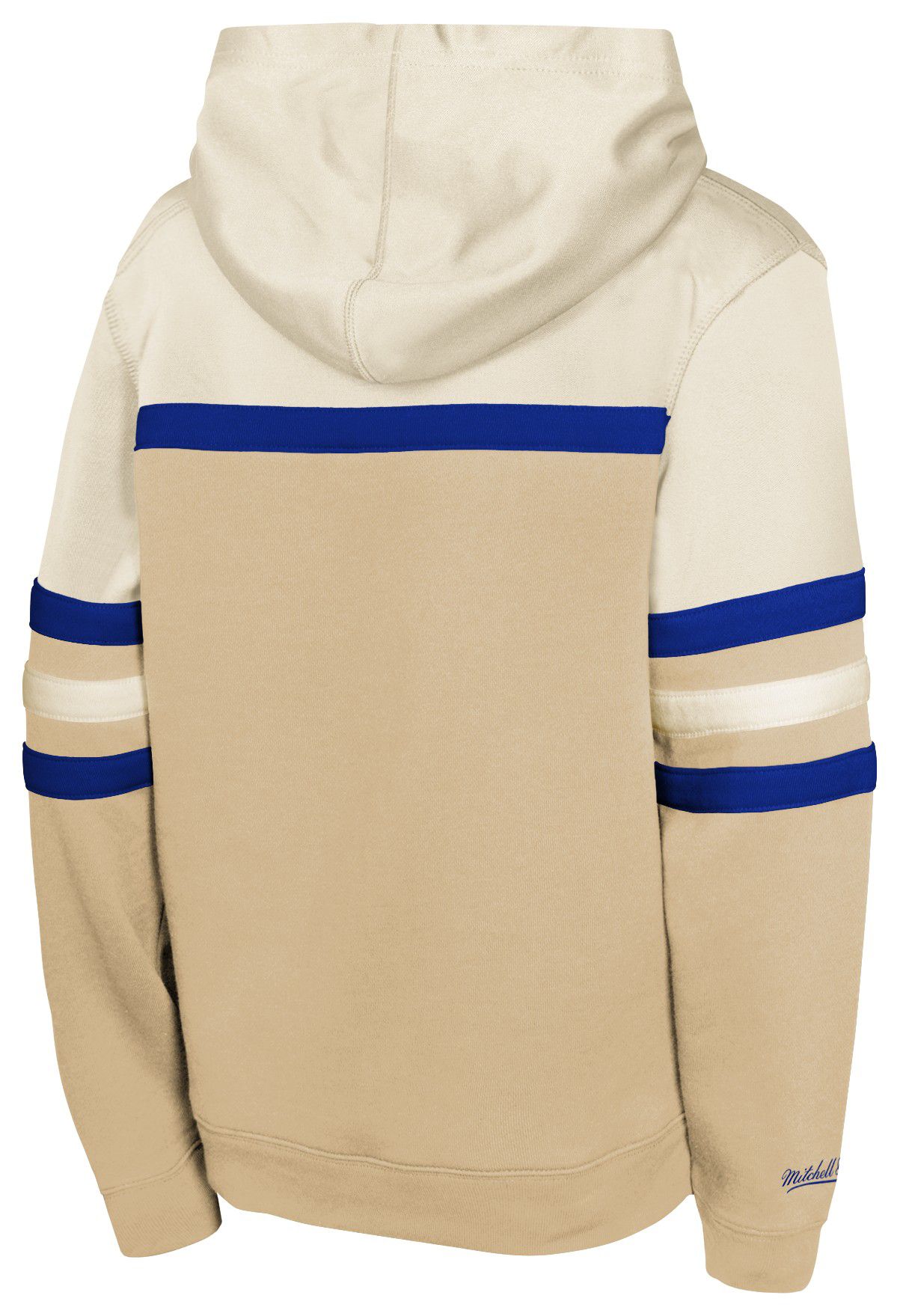 Mitchell & Ness Youth New England Patriots Head Coach Tan Pullover Hoodie product image