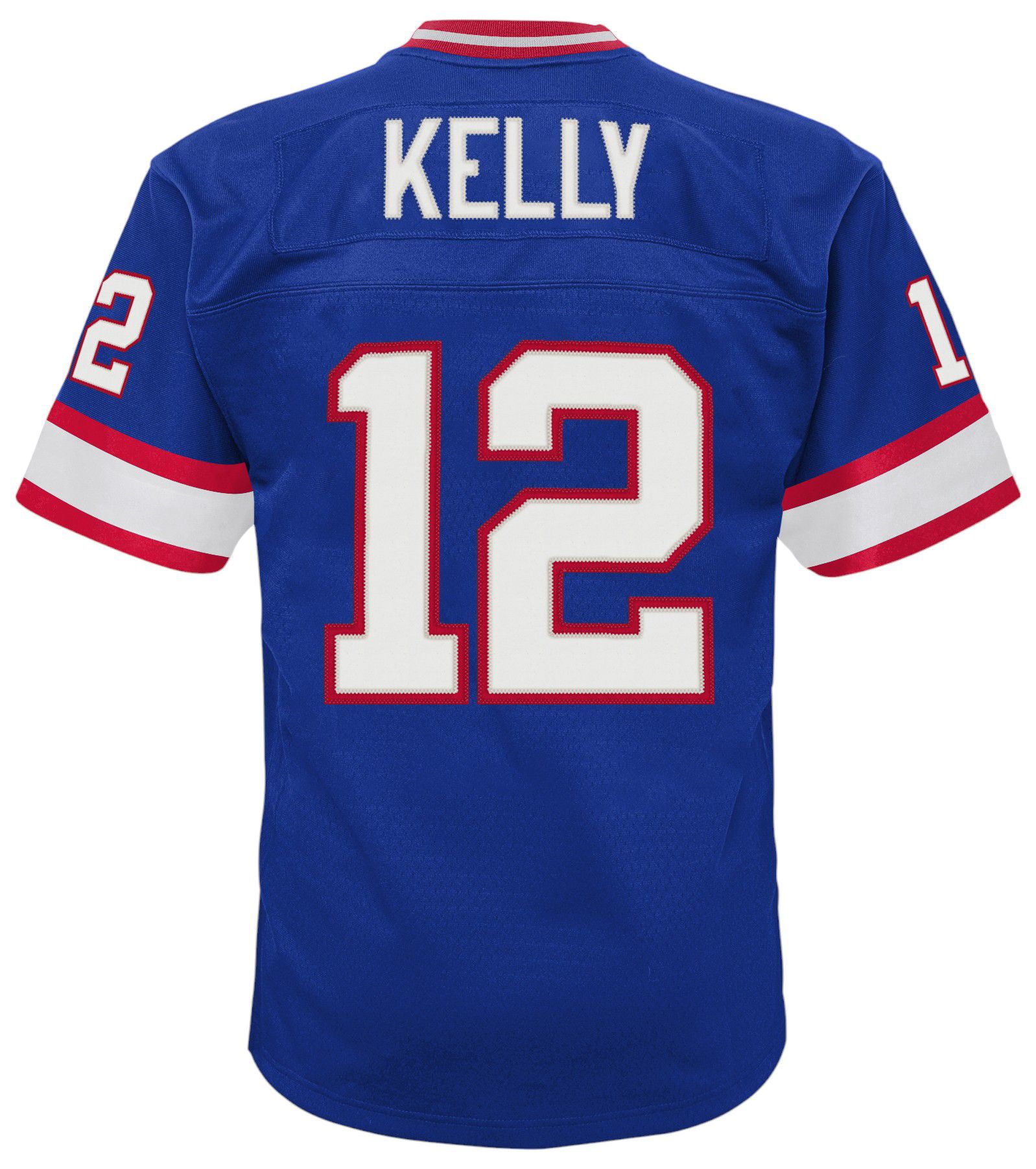 Mitchell & Ness Youth Buffalo Bills Jim Kelly #12 1990 Royal Jersey product image