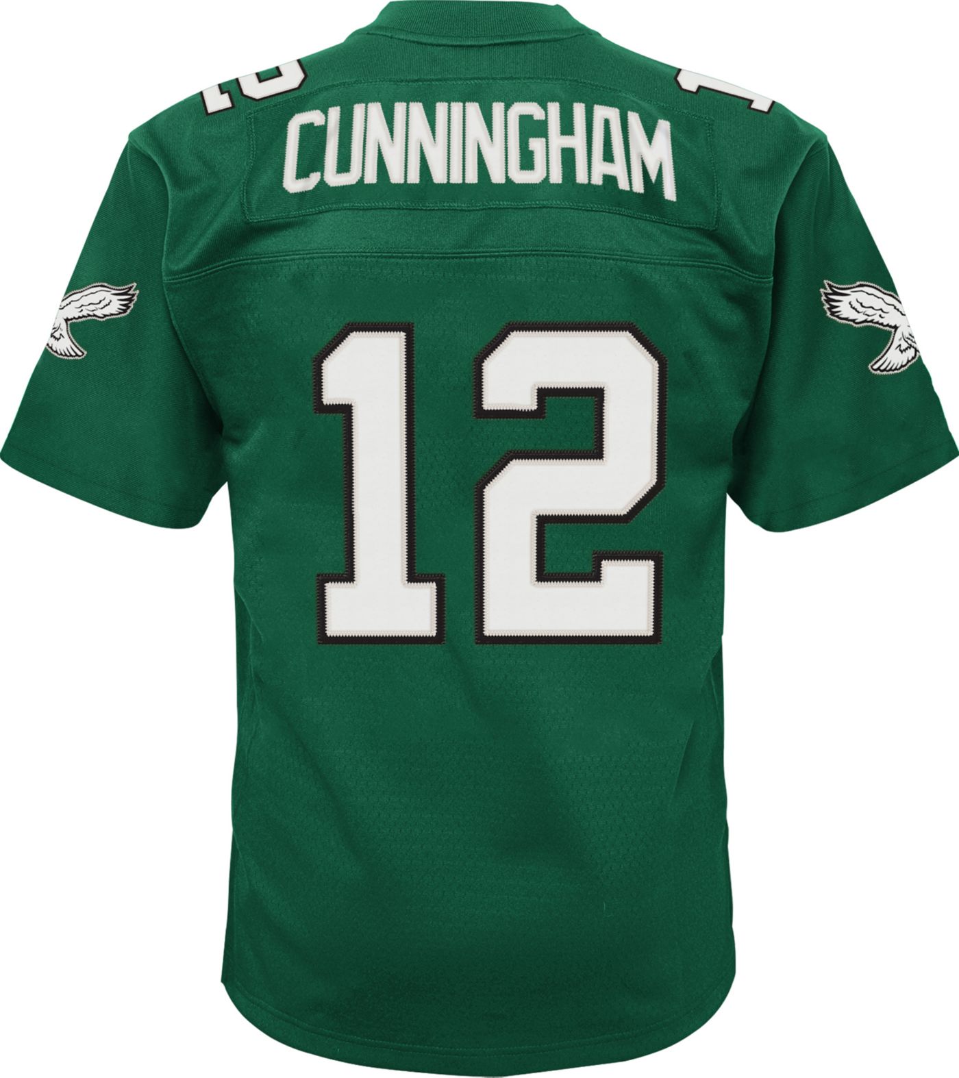 Mitchell Ness Youth Philadelphia Eagles Randall Cunningham 7 1990 Green Jersey Dick s Sporting Goods