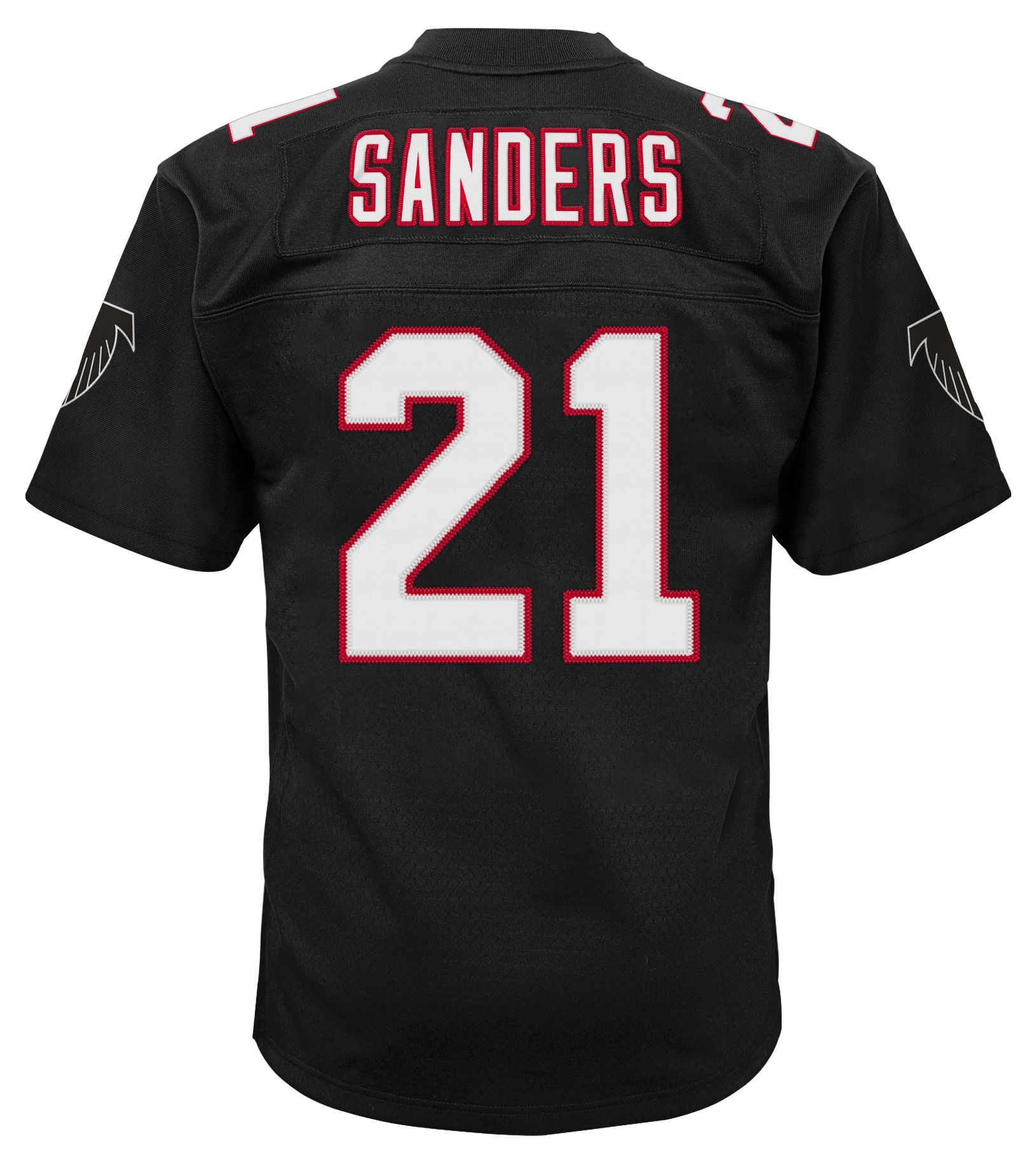 Mitchell & Ness Youth Atlanta Falcons Deion Sanders #21 Black