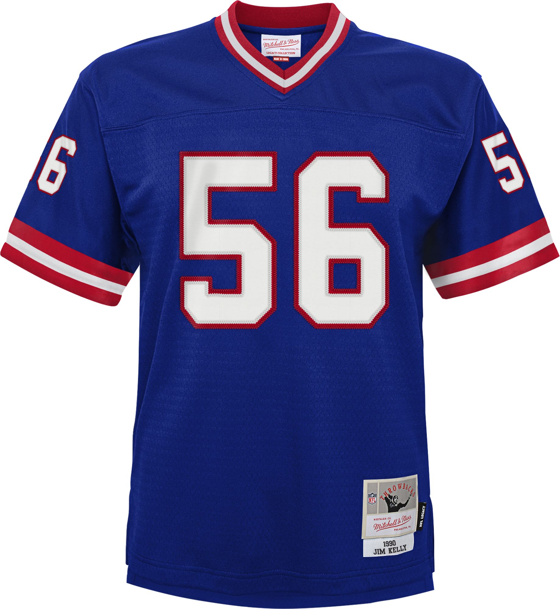 Mitchell & Ness Youth New York Giants Lawrence Taylor #56 1986 Blue Jersey product image