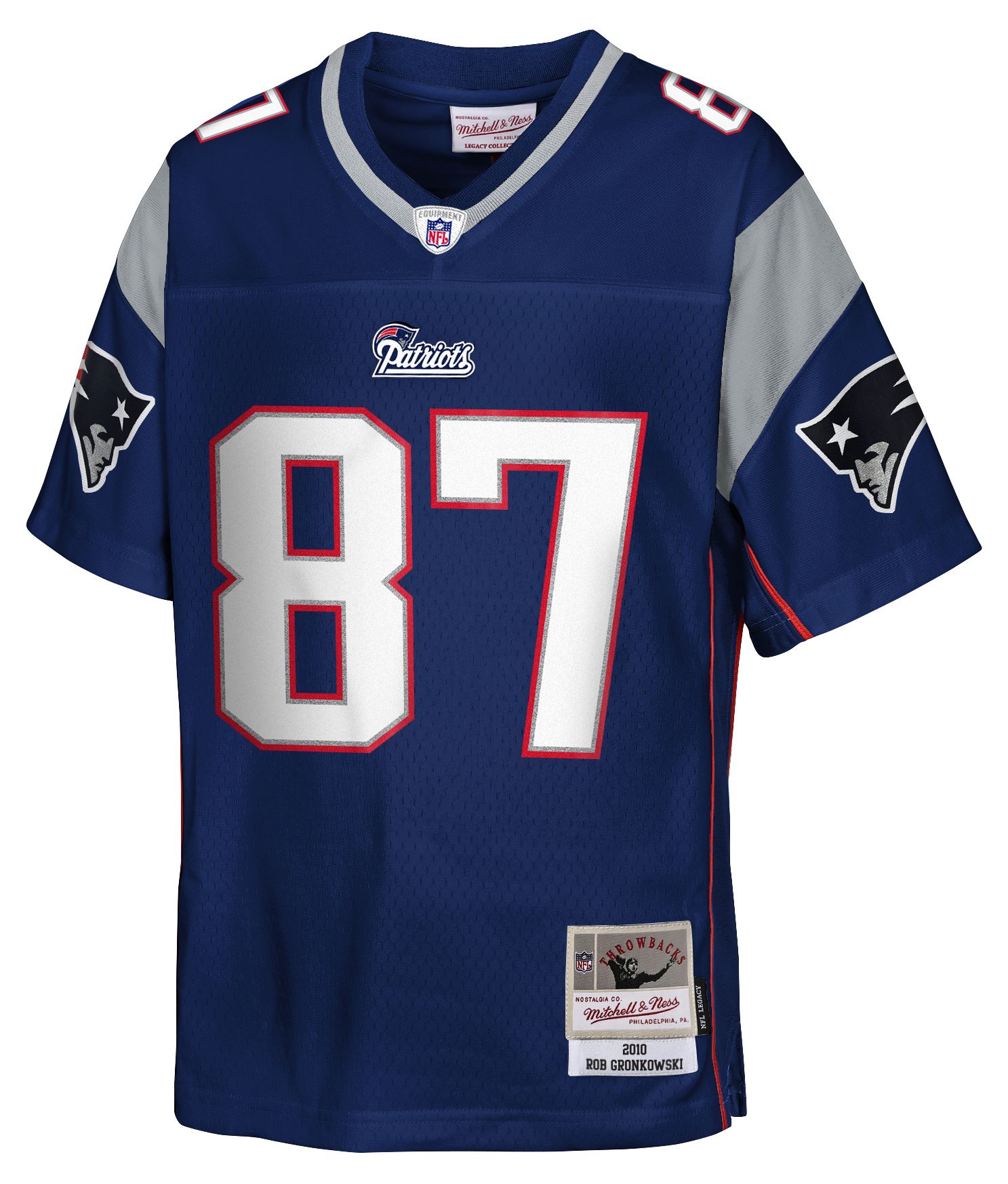Mitchell & Ness Youth New England Patriots Navy Ron Gronkowski #87 Jersey product image