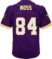 Men's Mitchell & Ness Randy Moss Purple Minnesota Vikings Big