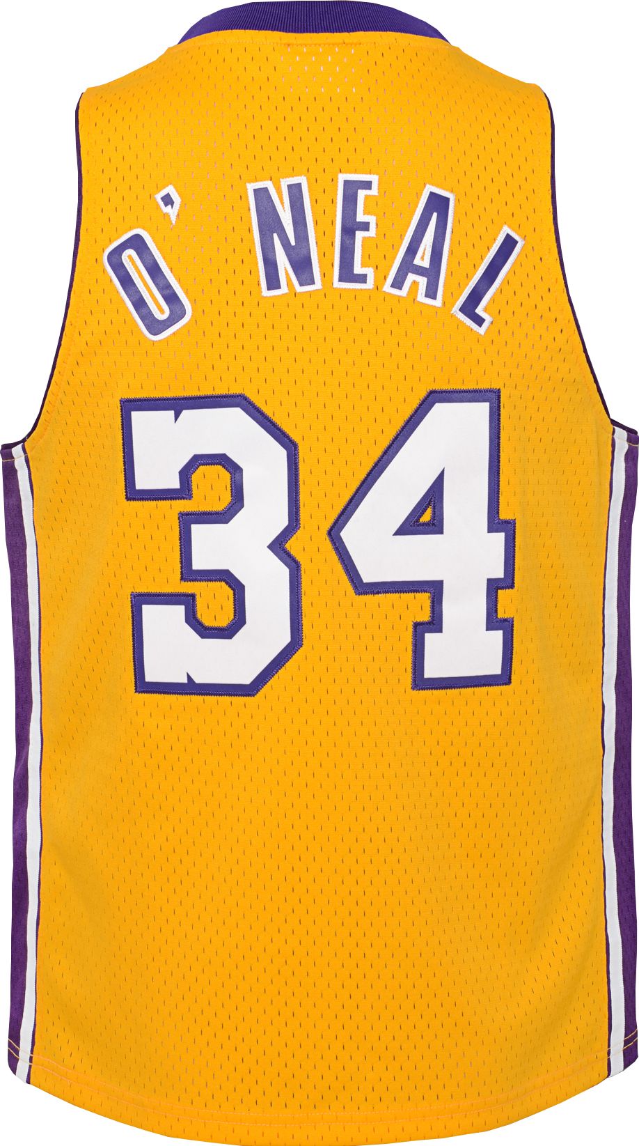 Mitchell & Ness Youth Los Angeles Lakers Shaquille O'Neal #34 Hardwood Classic Jersey product image