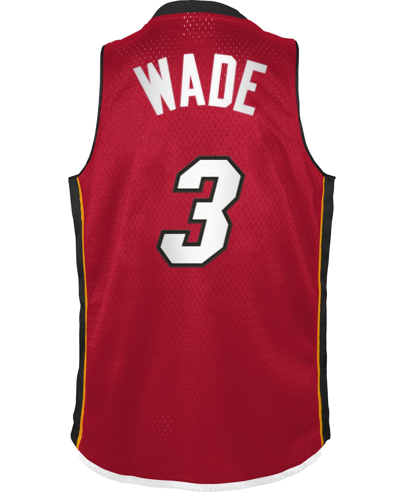 Mitchell Ness Youth Miami Heat Dwyane Wade 3 Red Swingman Jersey Dick s Sporting Goods