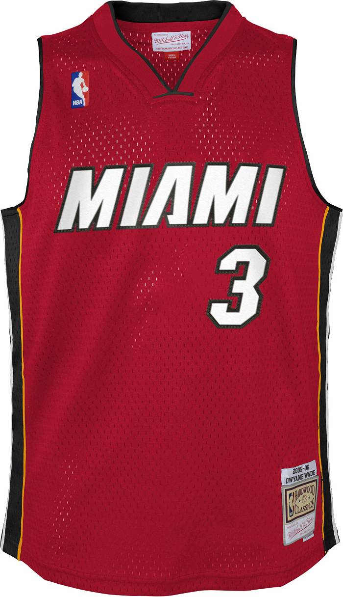 Nike Men's Miami Heat Bam Ado #13 White Hardwood Classic Dri-FIT  Swingman Jersey