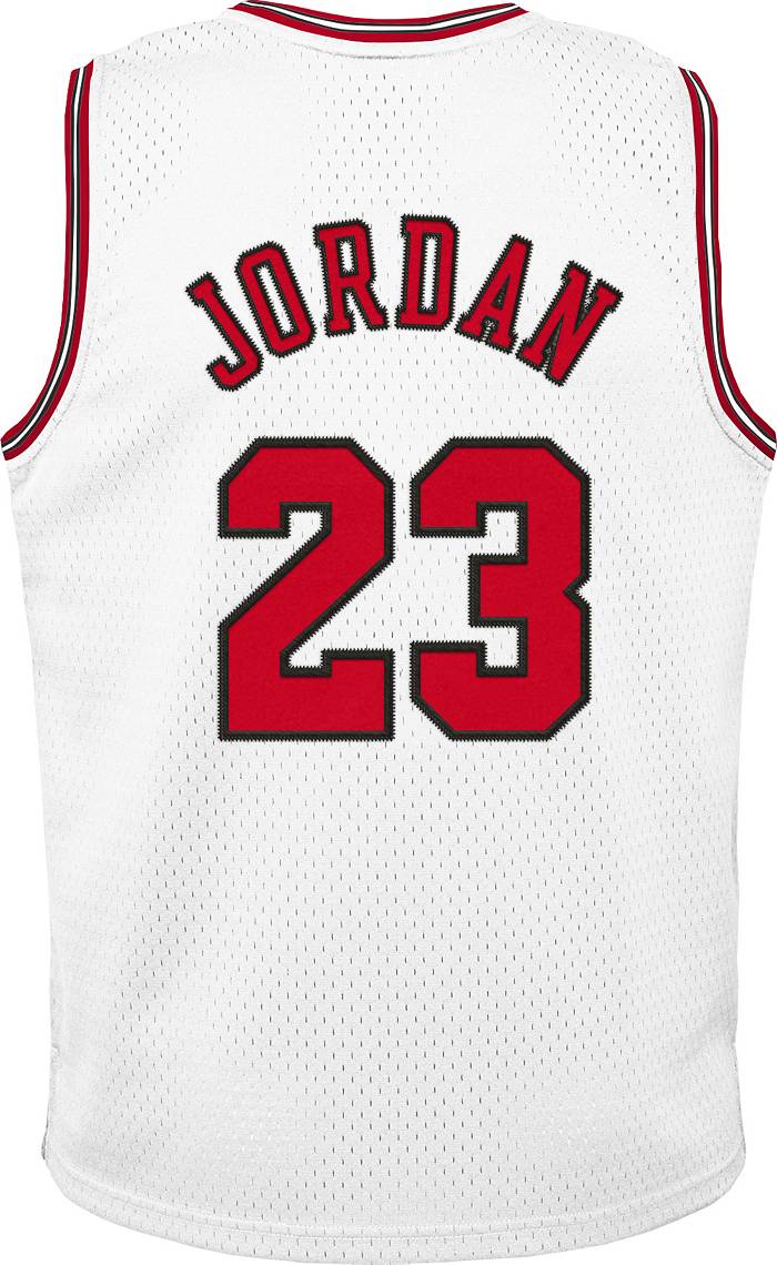 Mitchell & Ness Youth 1997 Chicago Bulls Michael Jordan #23 White Hardwood  Classics Authentic Jersey