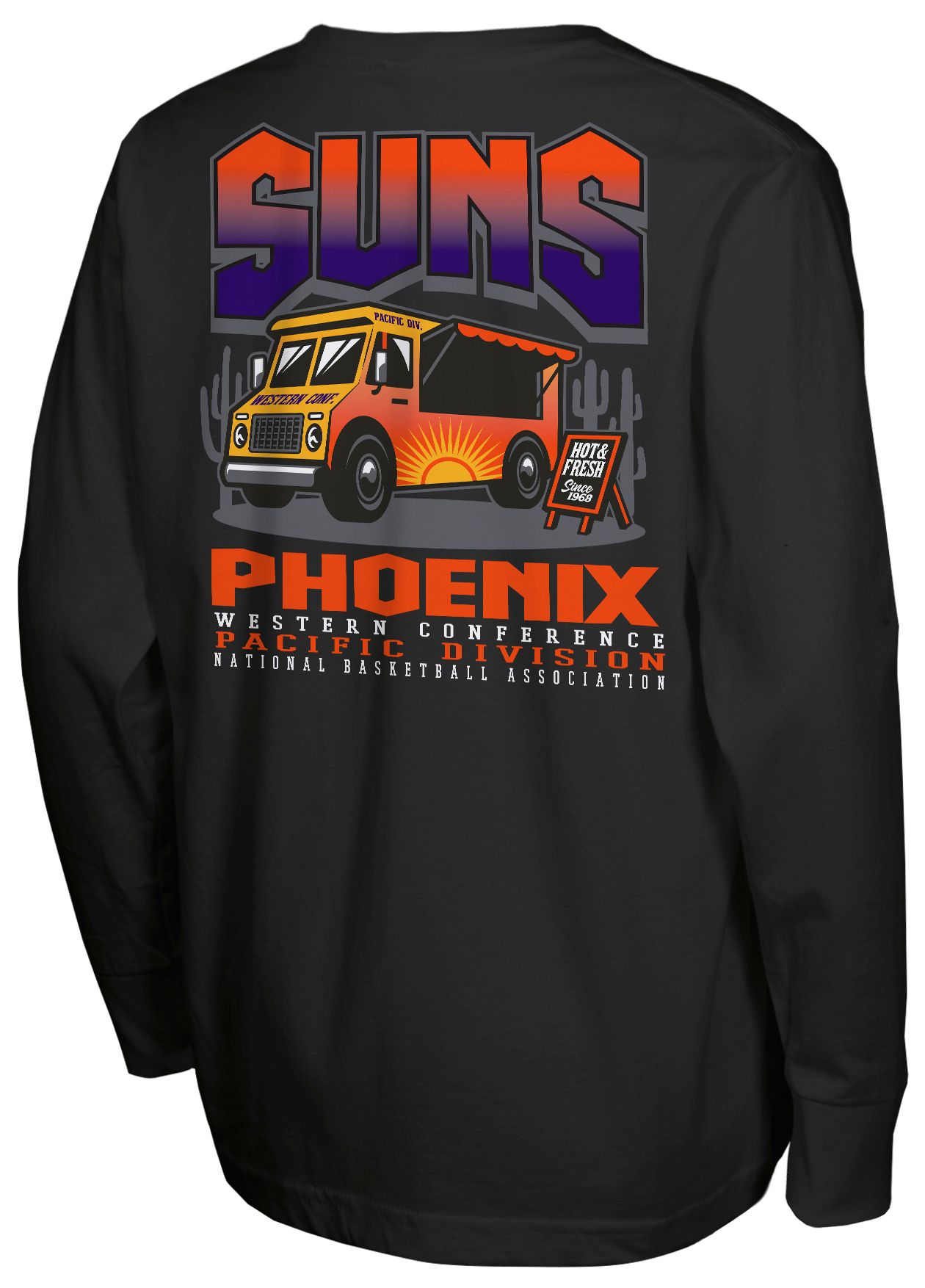 Mitchell & Ness Youth Phoenix Suns Retro Food Truck Long Sleeve T-Shirt product image