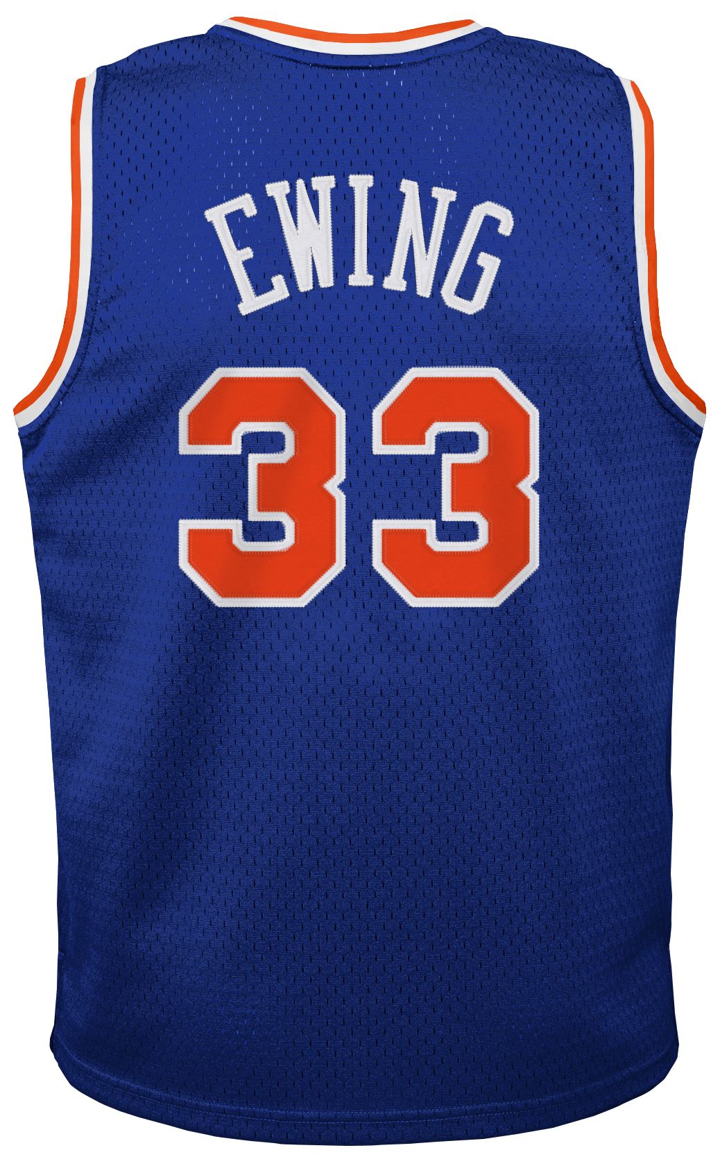 Mitchell & Ness Youth New York Knicks Patrick Ewing #33 Blue HWC Replica 1991 Jersey product image