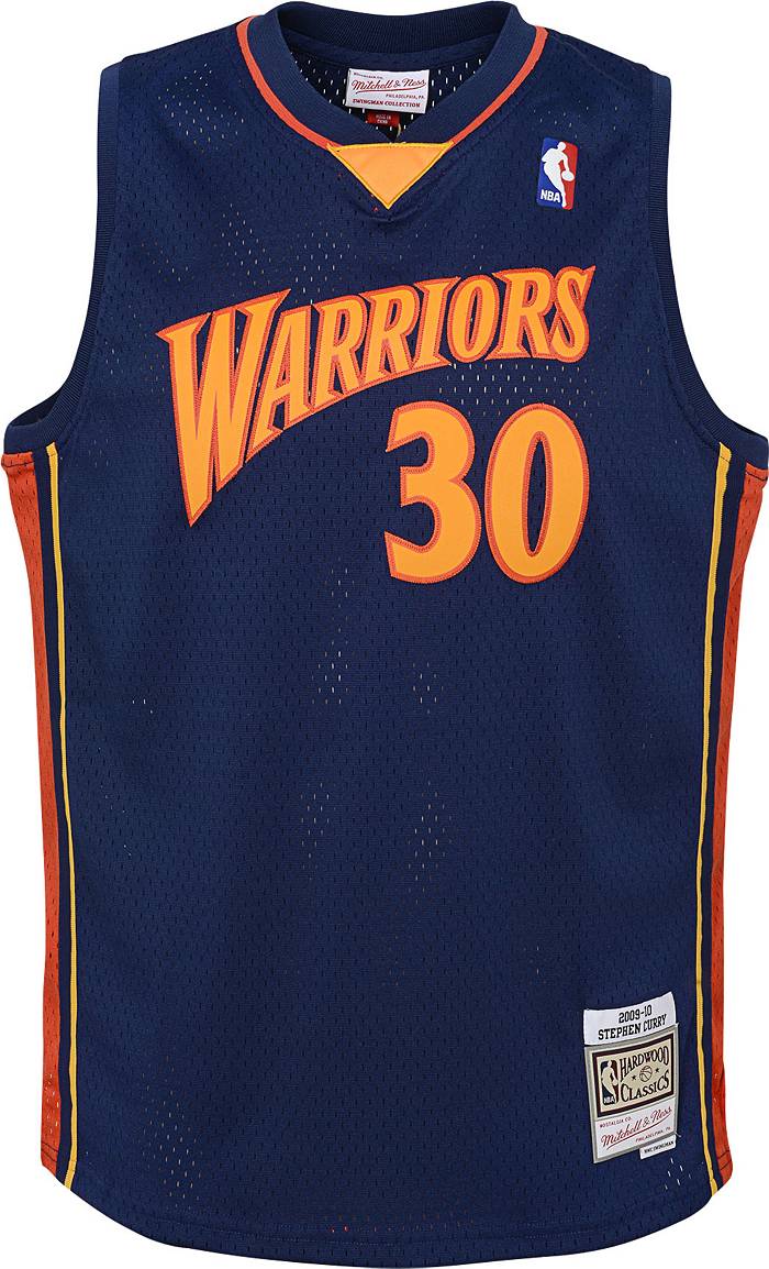 Nike Kids' Golden State Warriors Steph Curry #30 Blue Swingman Jersey