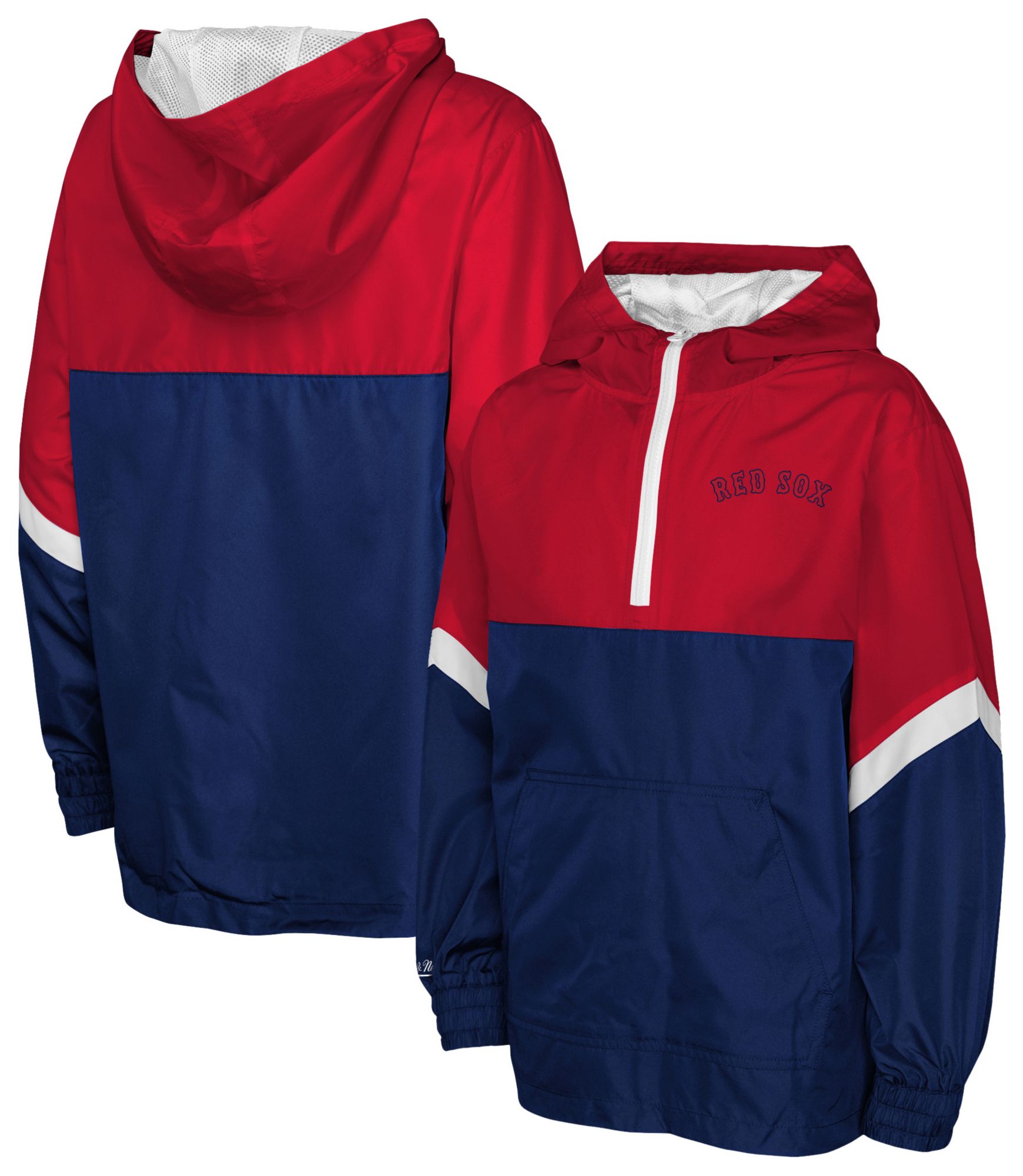 Mitchell & Ness Youth Boston Red Sox Red Anorak Windbreaker Jacket product image