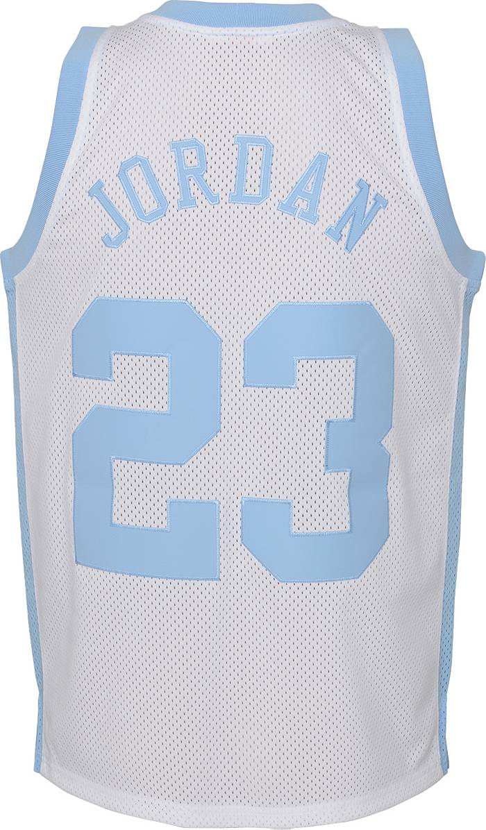 Youth #23 Jordan Replica Basketball Jersey (White) by Nike