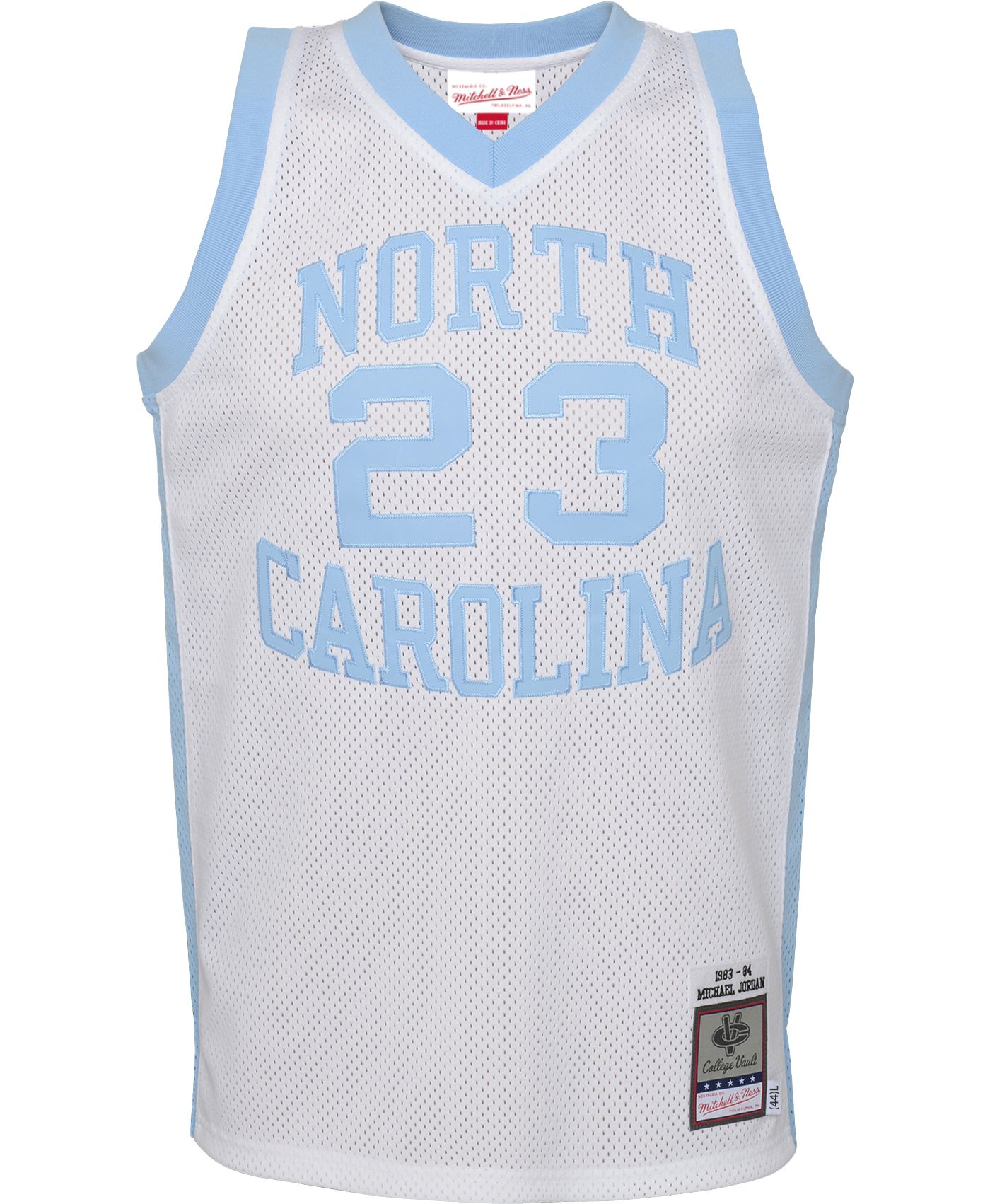 Mitchell Ness Youth North Carolina Tar Heels Michael Jordan 23 White Replica Jersey Dick s Sporting Goods