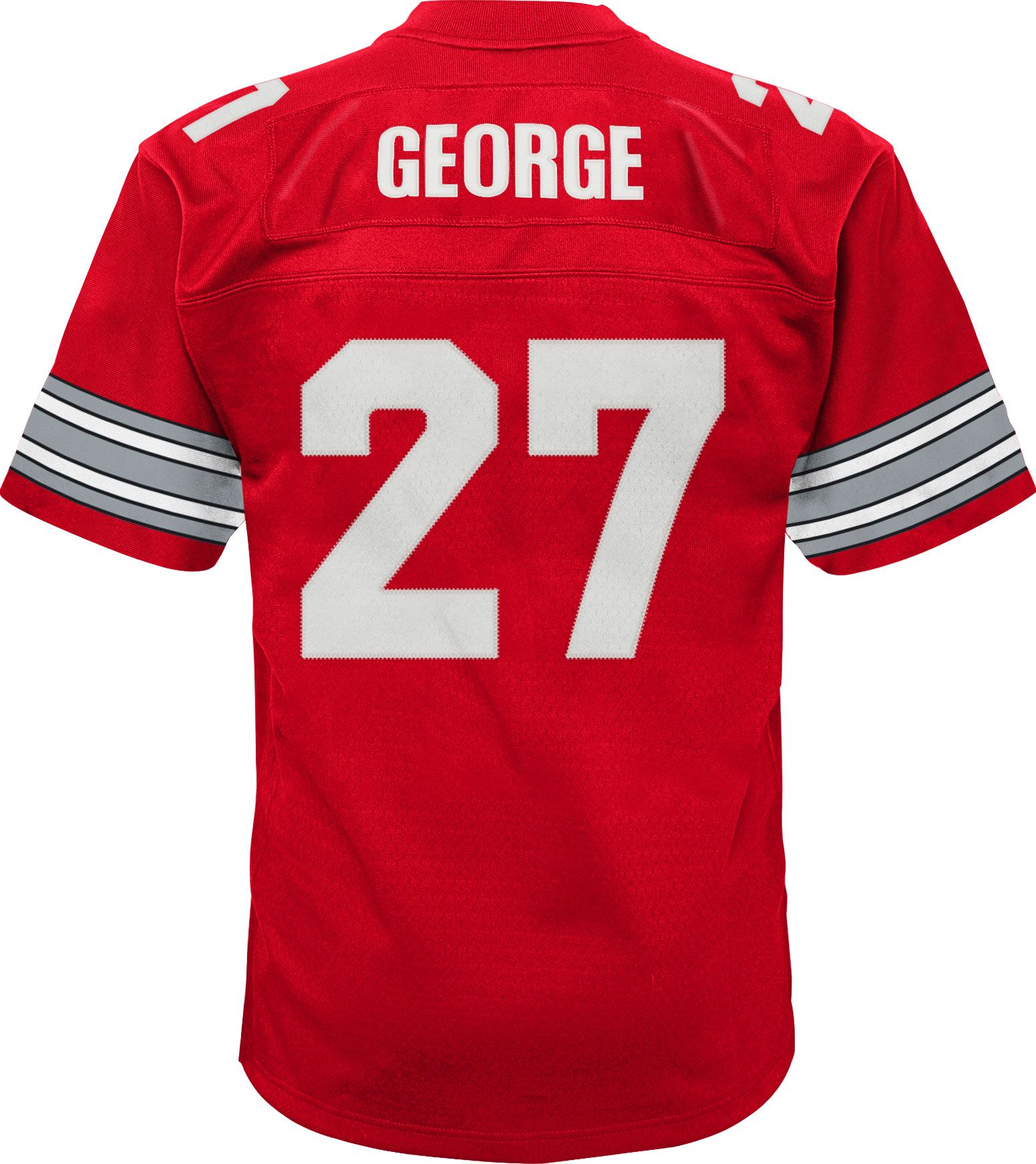 Mitchell & Ness Youth Ohio State Buckeyes Eddie George #27 Scarlet Replica Jersey