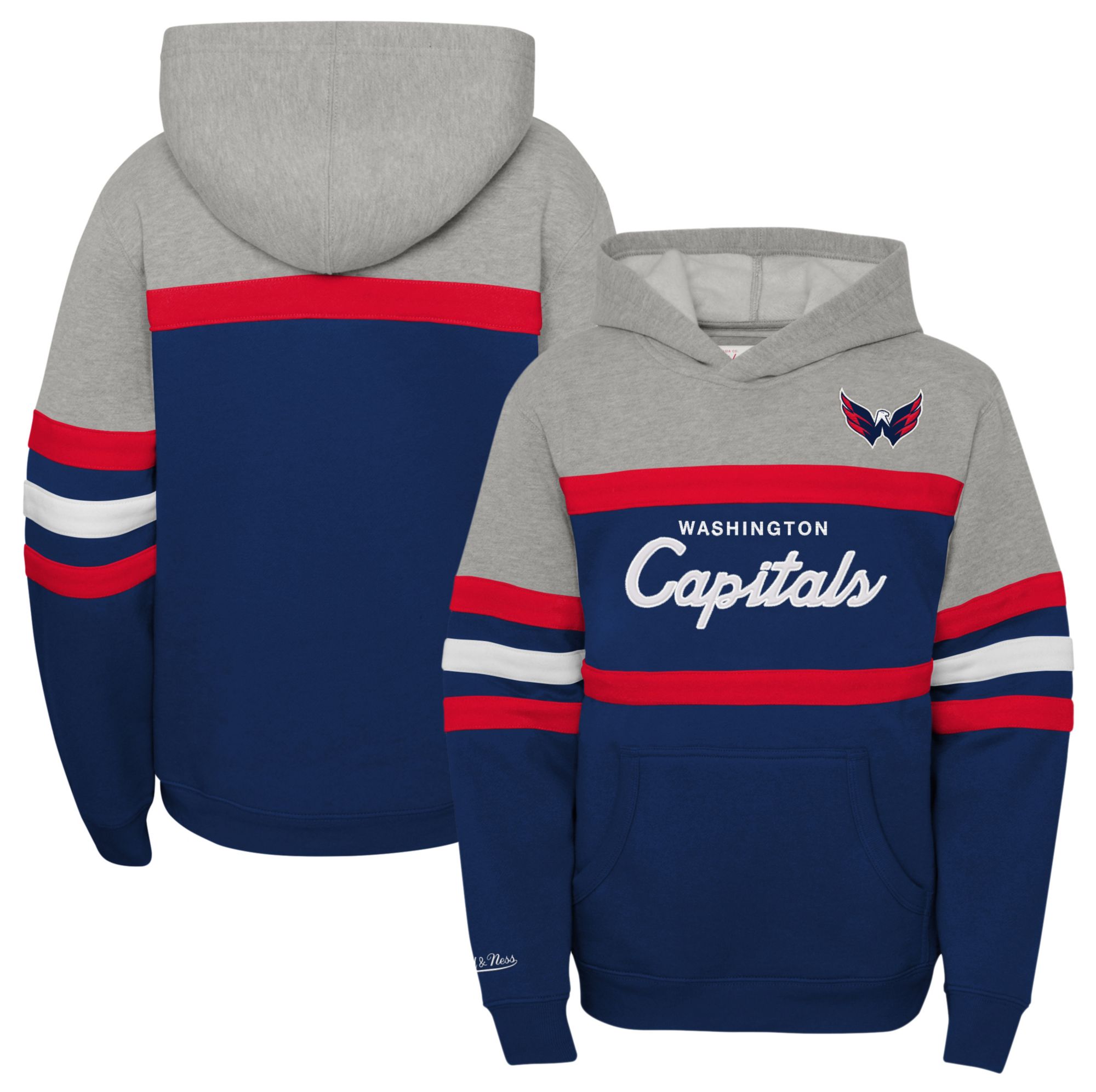 NHL Youth Washington Capitals Head Coach Navy Pullover Hoodie product image