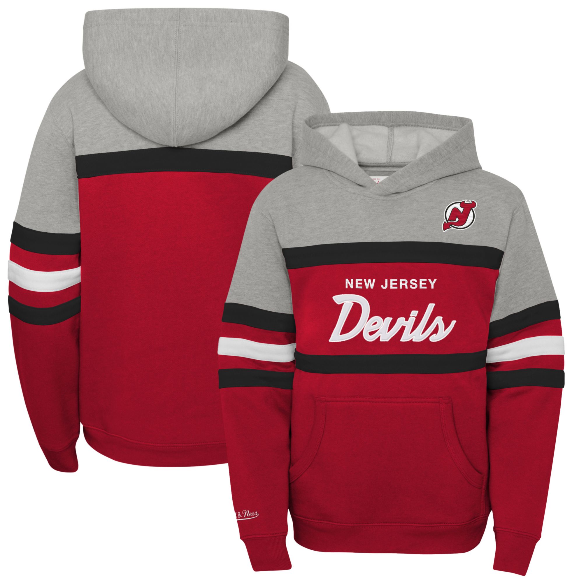 NHL Youth New Jersey Devils Head Coach Red Pullover Hoodie product image