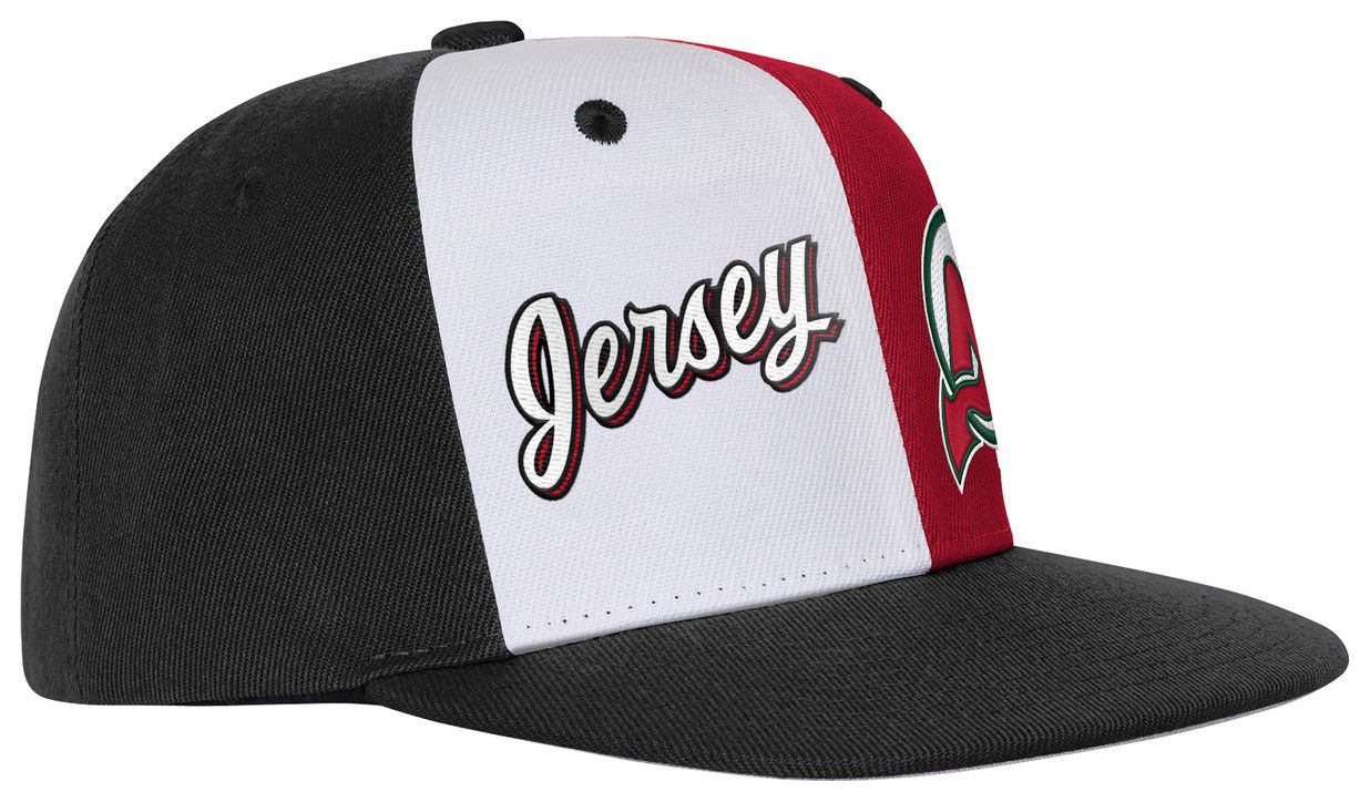 Mitchell & Ness Youth New Jersey Devils Black Duo Front Hat product image